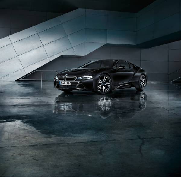 The New Bmw I8 Frozen Black Edition 01 2017