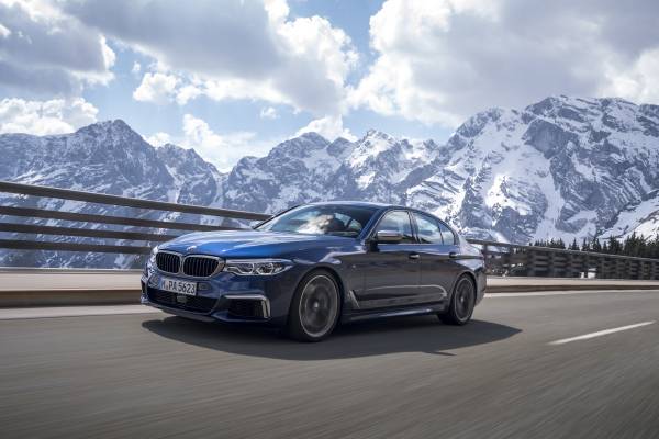 The new BMW M550d xDrive.