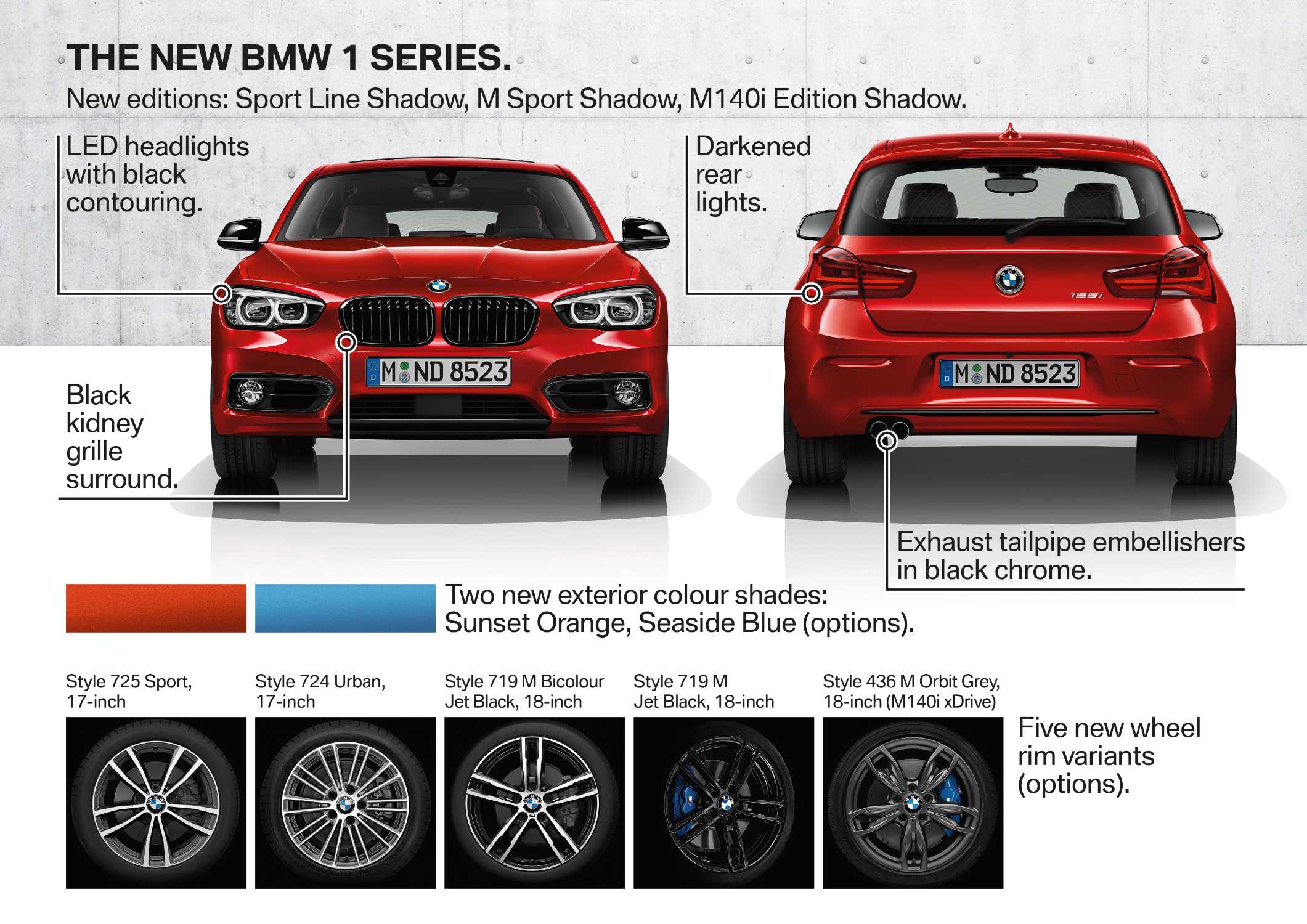 An overview of the BMW 1 series