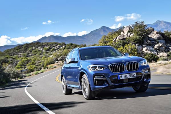 The new BMW X3 M40d (05/2018).