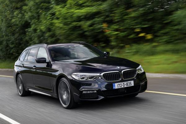 Irish Imagery of New BMW 5 Series Touiring (G31)