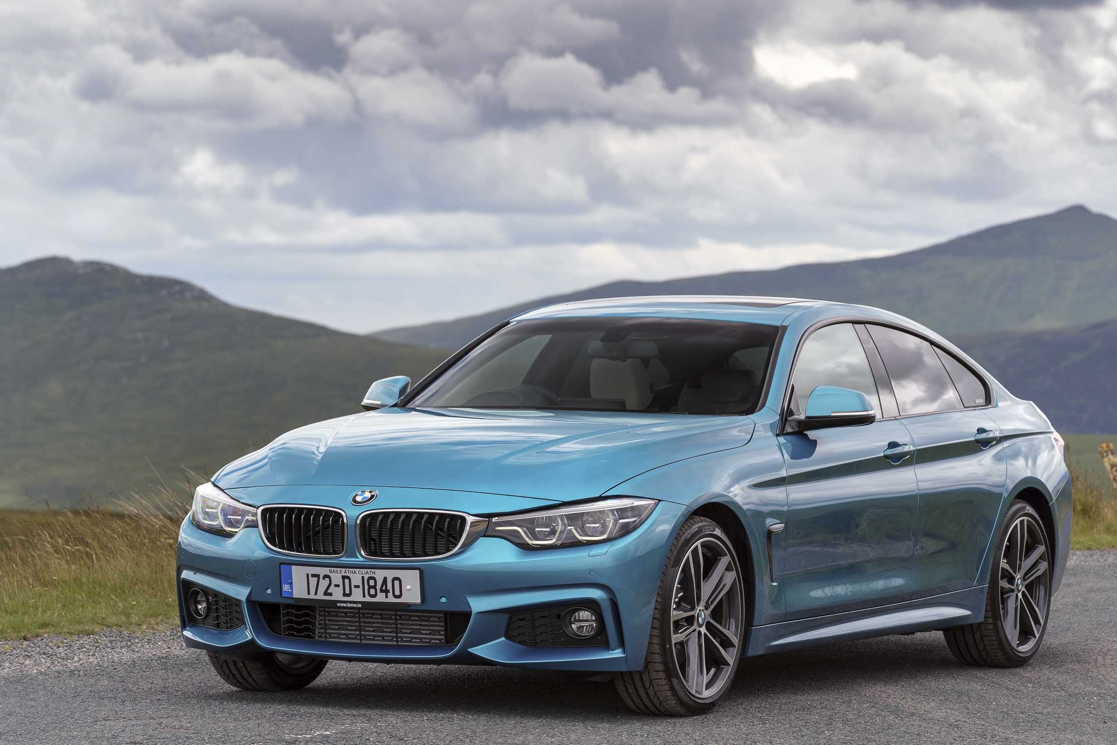 Irish Imagery Of The Bmw 420d M Sport Gran Coupe With Snapper Rocks 