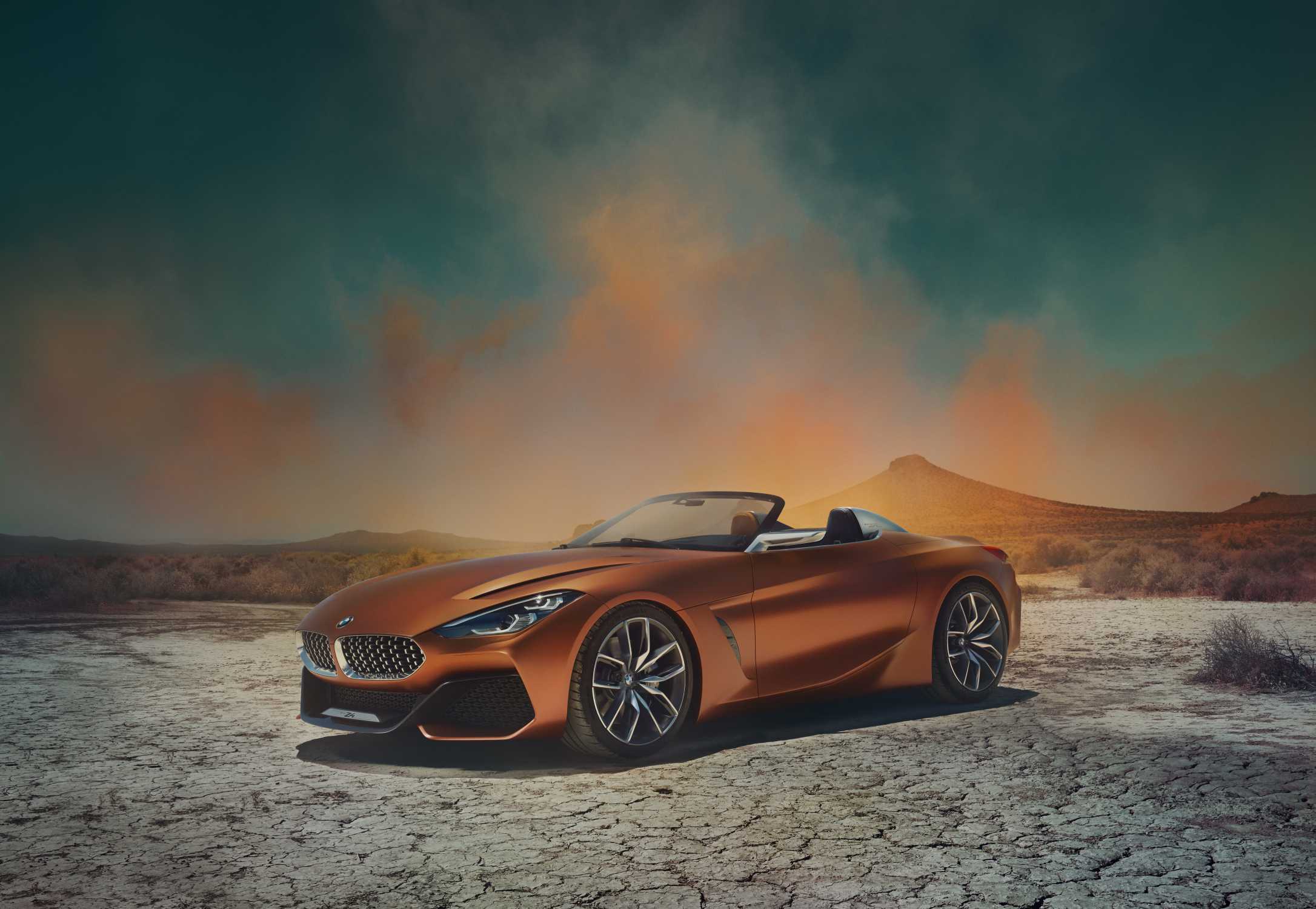 The BMW Concept Z4. Freedom on four wheels.