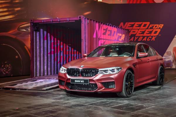 BMW and EA Debut the All-new BMW M5 in Need for Speed Payback.