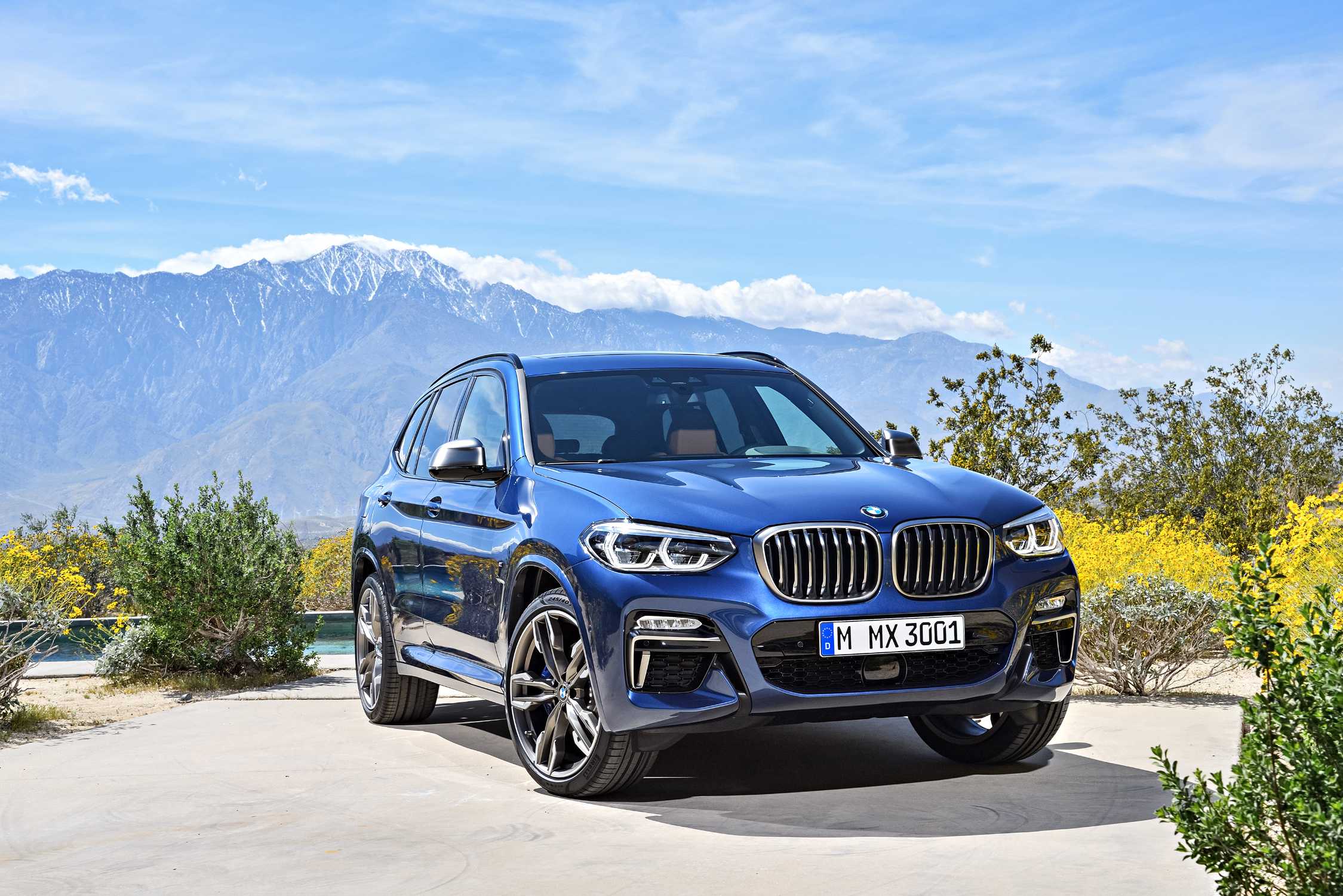 The new BMW X3 (09/2017).
