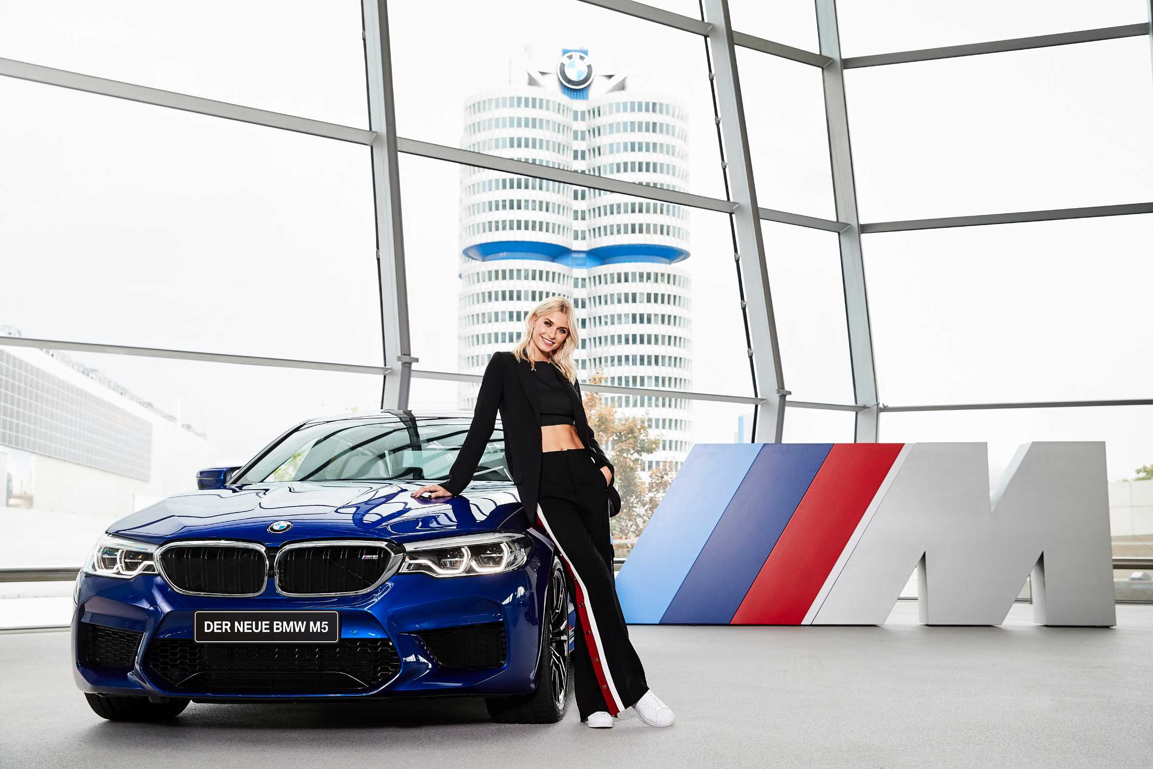 Top-Model Lena Gercke wird BMW M Markenbotschafterin. (09/2017)