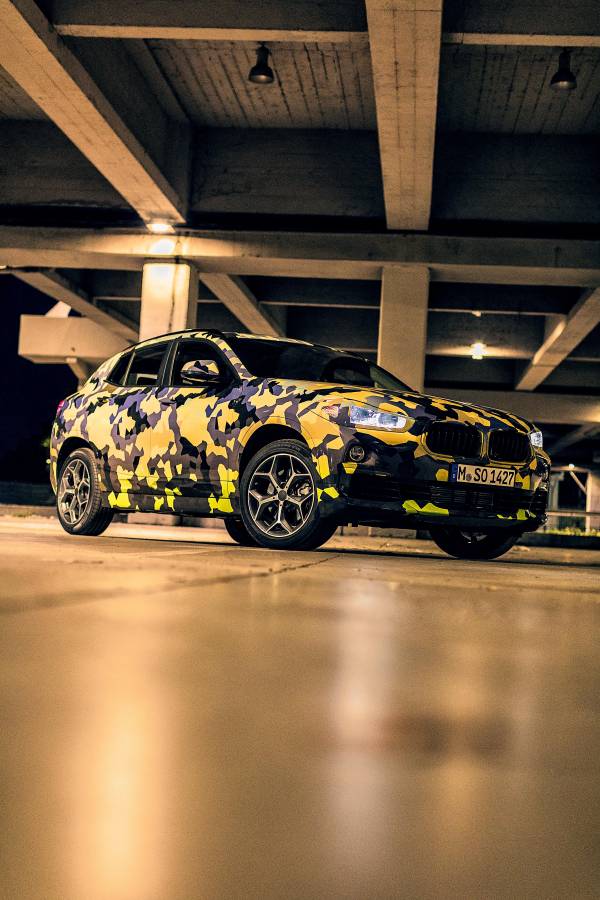 BMW X2 Digital Camouflage @Milan.