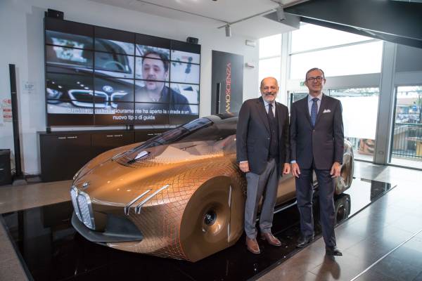 La BMW Vision Next 100 a BergamoScienza 2017, per la prima volta