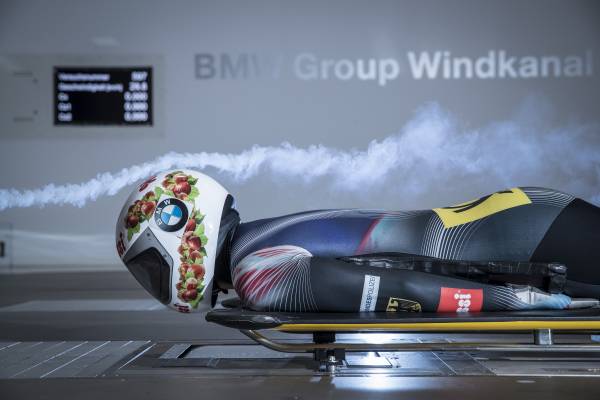 Bmw Group Wind Tunnel Luge And Skeleton Aerodynamic Tests Of The Bob Und Schlittenverband Fur Deutschland Bsd