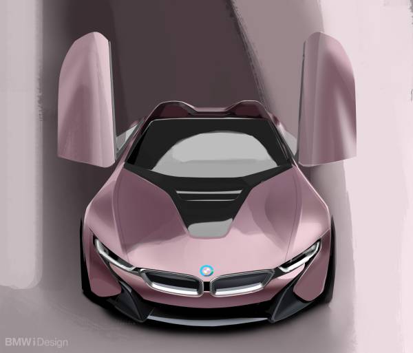 Bmw pink best sale concept car