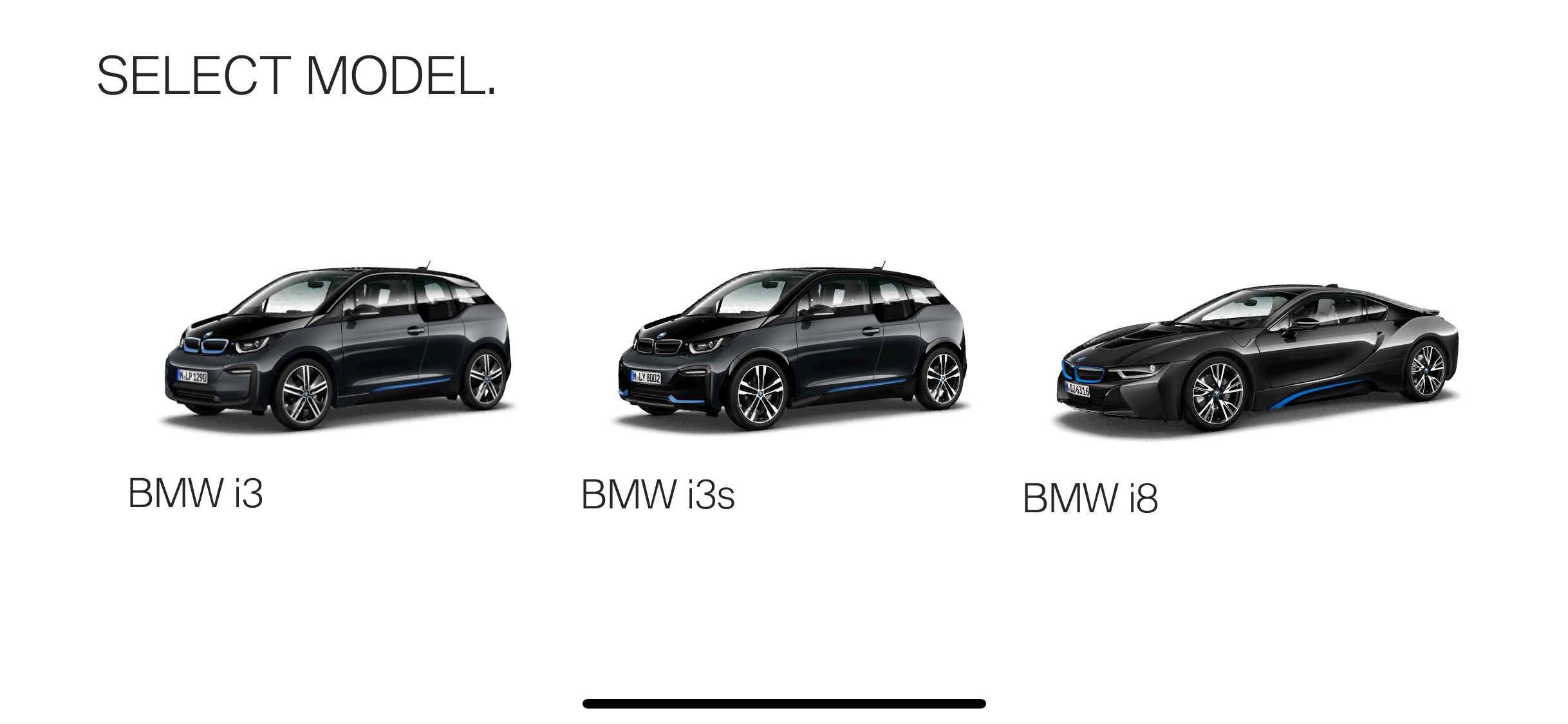 BMW i Visualiser App (12/2017).