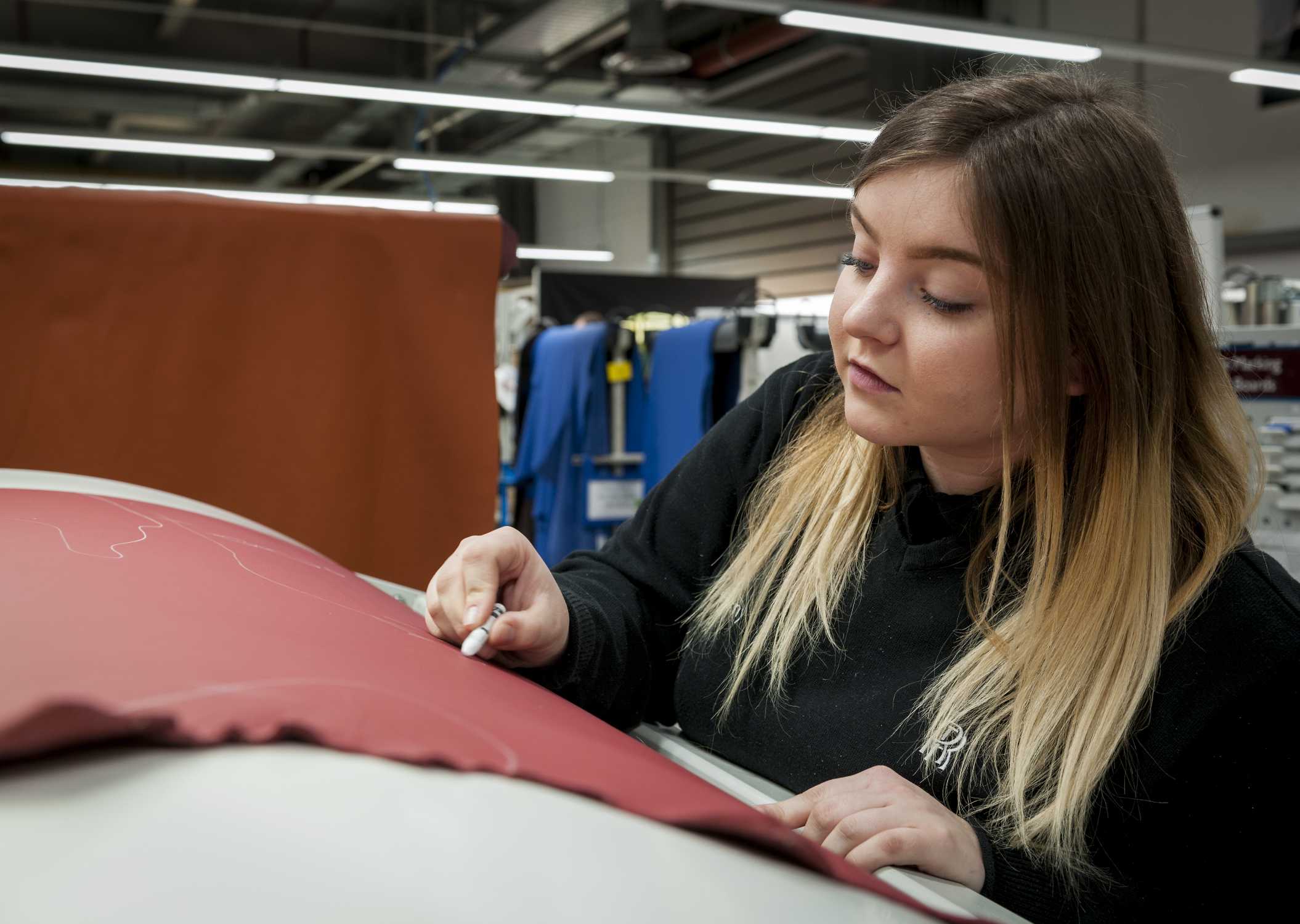 BRIENNY DUDLEY, ROLLS-ROYCE MOTOR CARS APPRENTICE