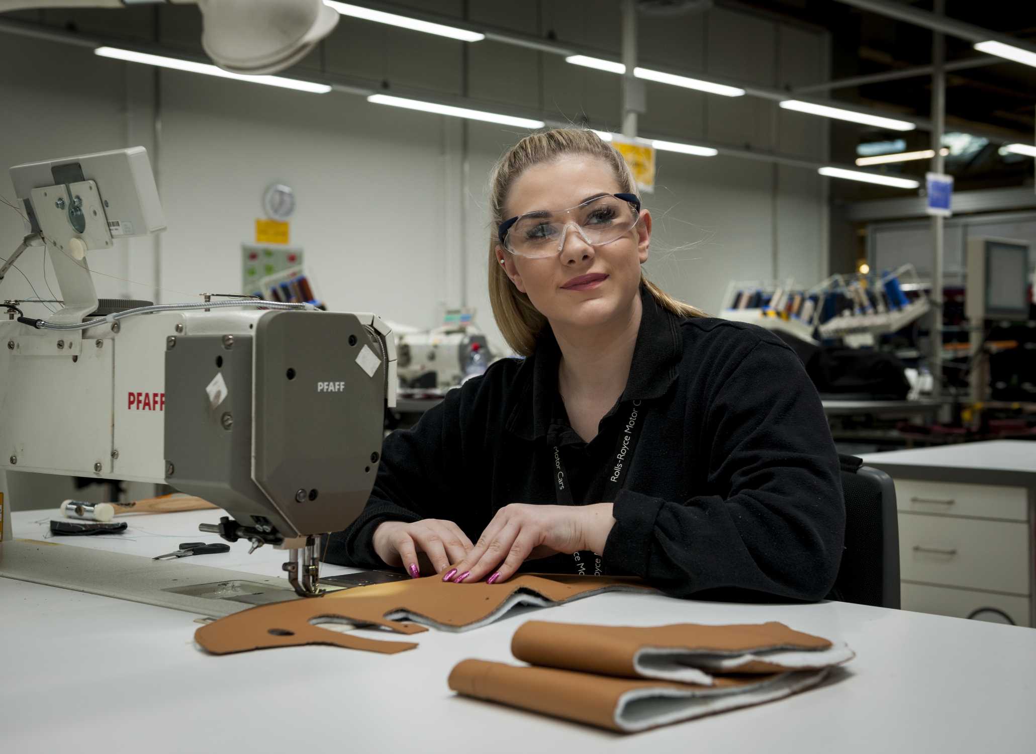 GEORGIA DICKINSON, ROLLS-ROYCE MOTOR CARS APPRENTICE