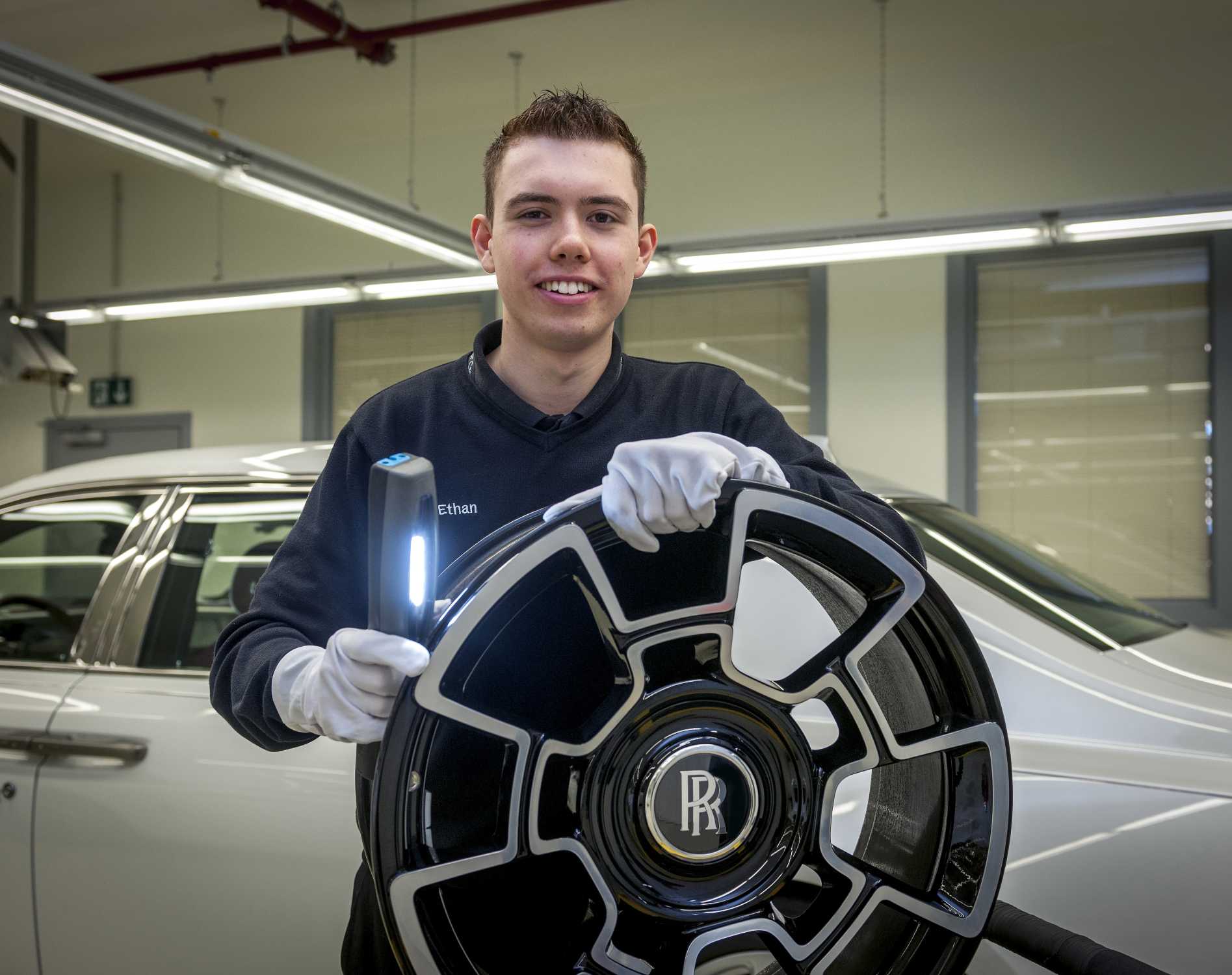 ETHAN BROWN, ROLLS-ROYCE MOTOR CARS APPRENTICE