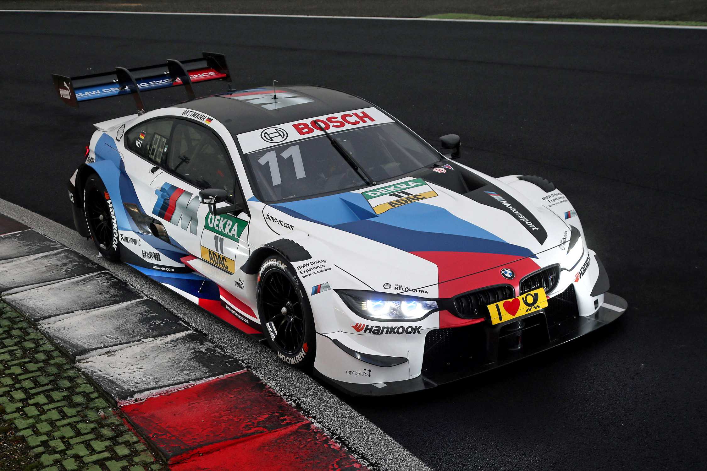 Design for champions: BMW Motorsport reinterprets traditional BMW M colours for the 2018 season.