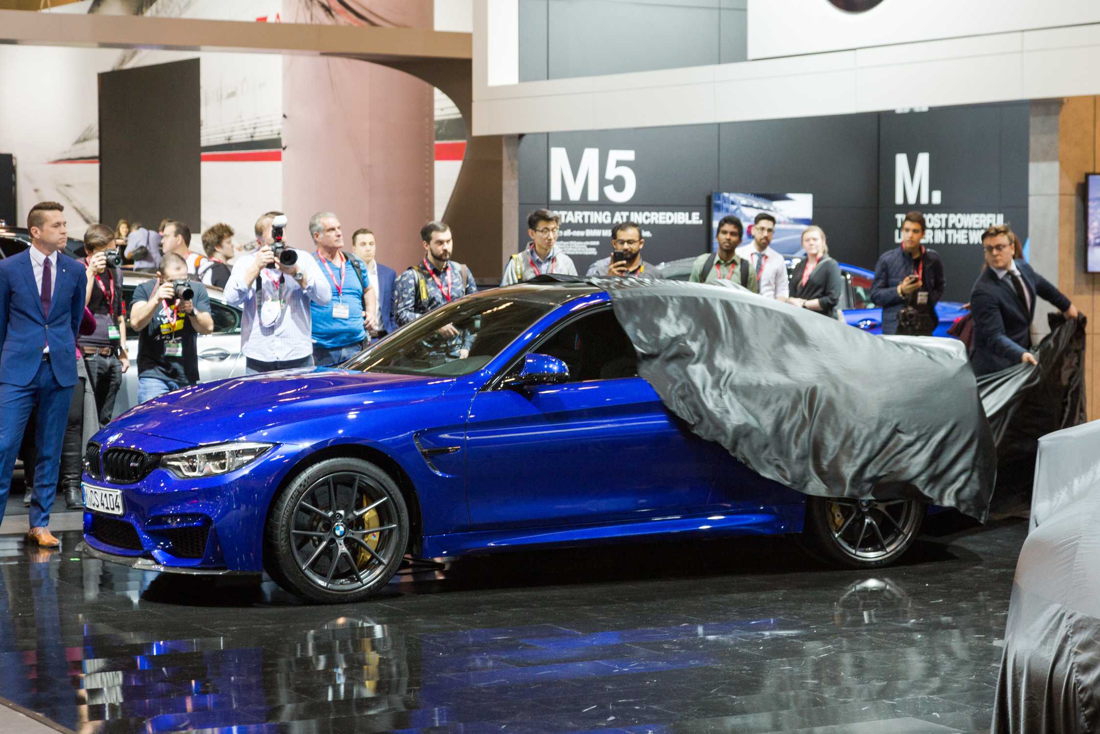 BMW Group Canada unveils the all-new BMW M4 CS at the Canadian International Auto Show (03/2018)