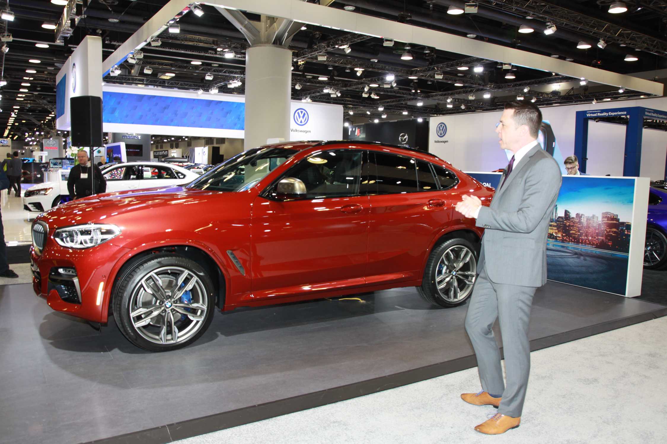 BMW Group Canada presents the North American unveiling of the 2019 BMW X4 at the Vancouver International Auto Show. (04/2018)