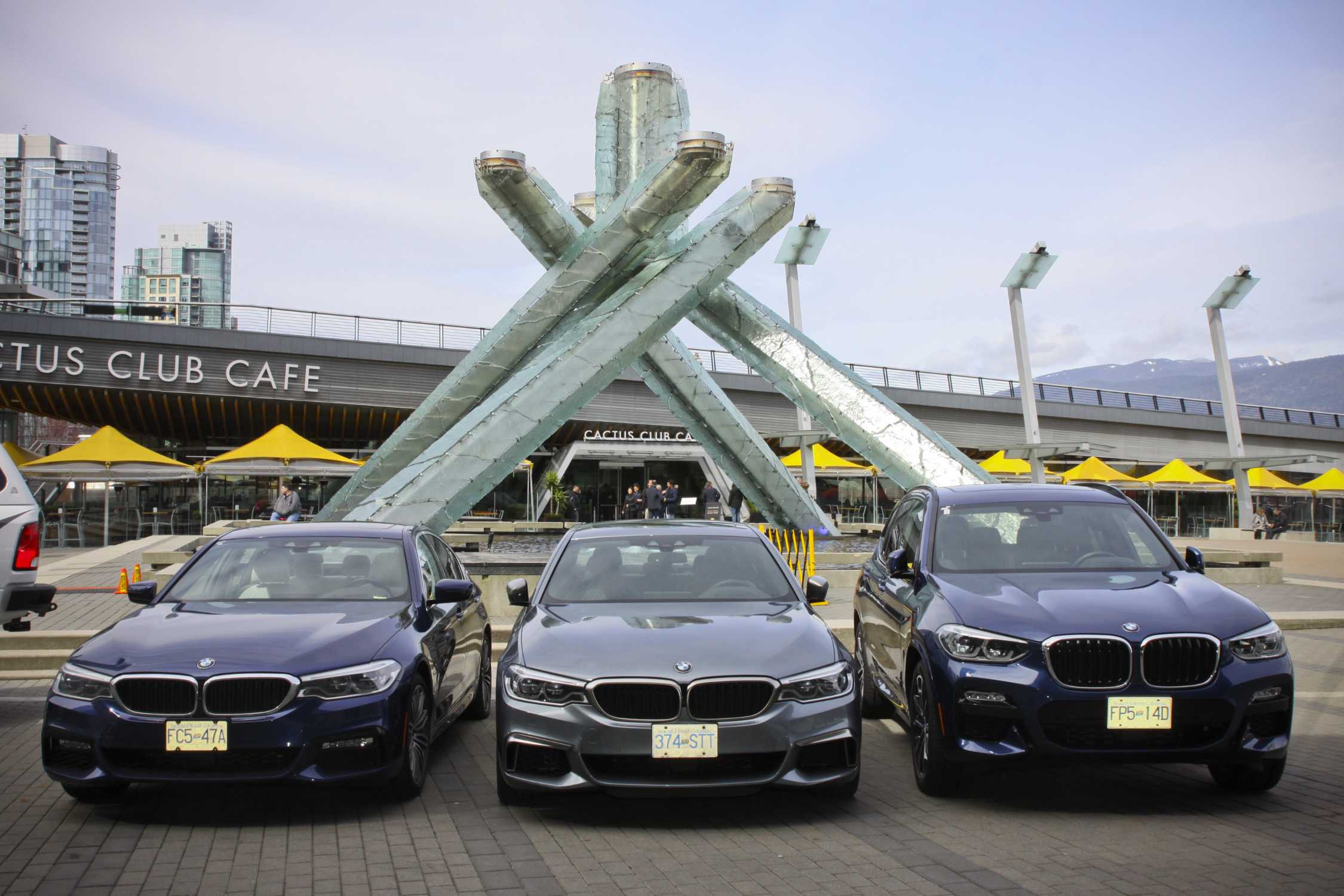 BMW Group Canada hosted technology demonstrations with the BMW 530e, BMW M550i and BMW X3 at the Vancouver International Auto Show.    (04/2018)