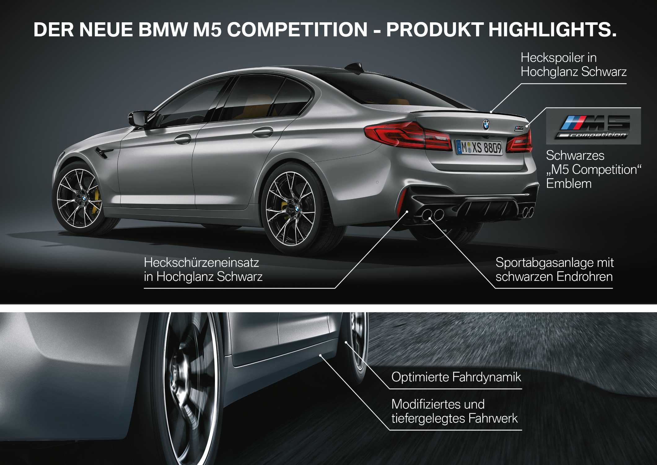 Der neue BMW M5 Competition (05/2018).