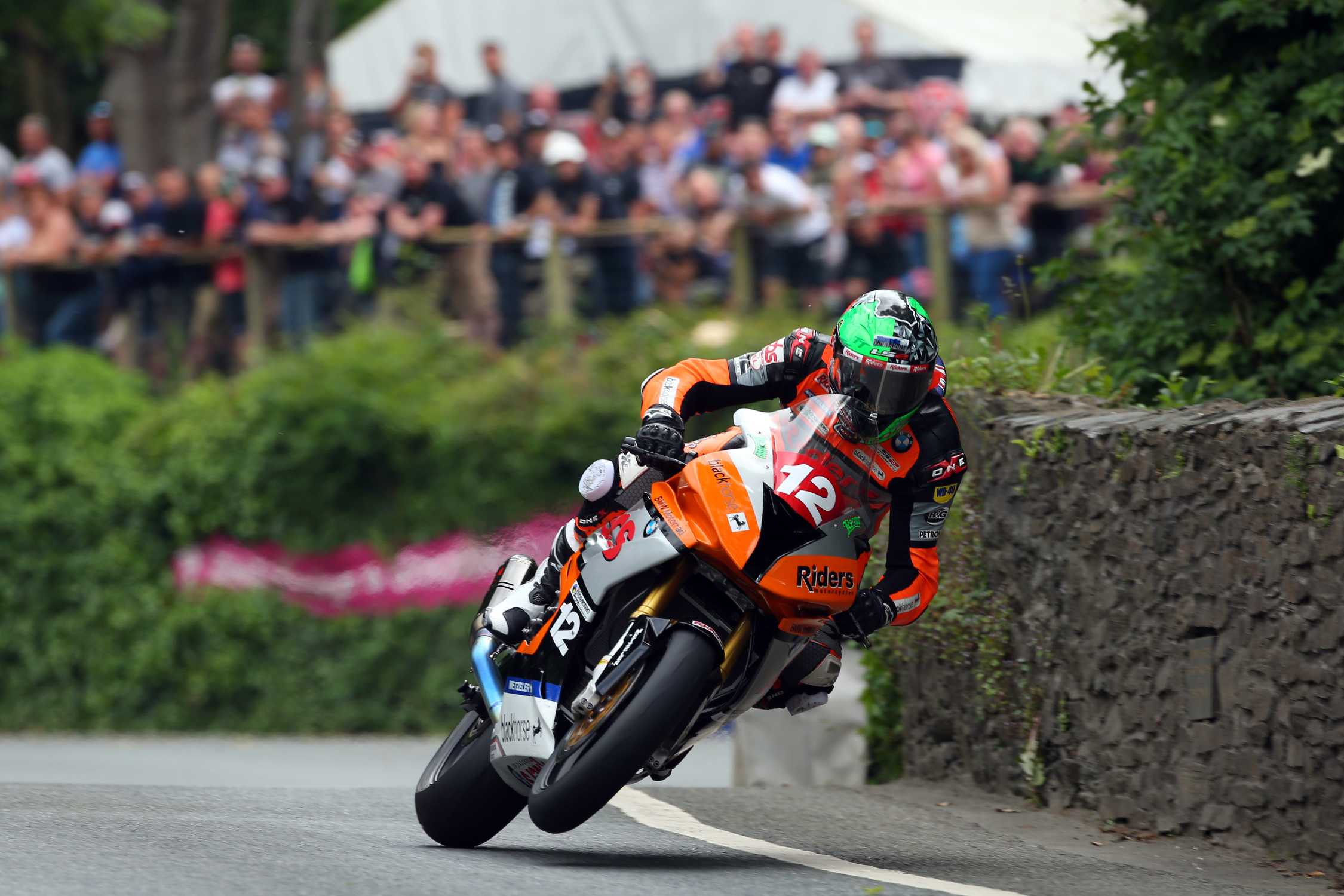 Isle of Man (GBR) Tourist Trophy 4th June 2018. Superstock race. Team