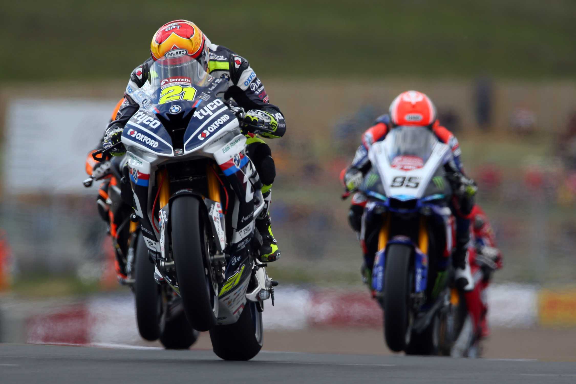 Knockhill (GB) British Superbike Championship 08th July 2018. Team Tyco ...