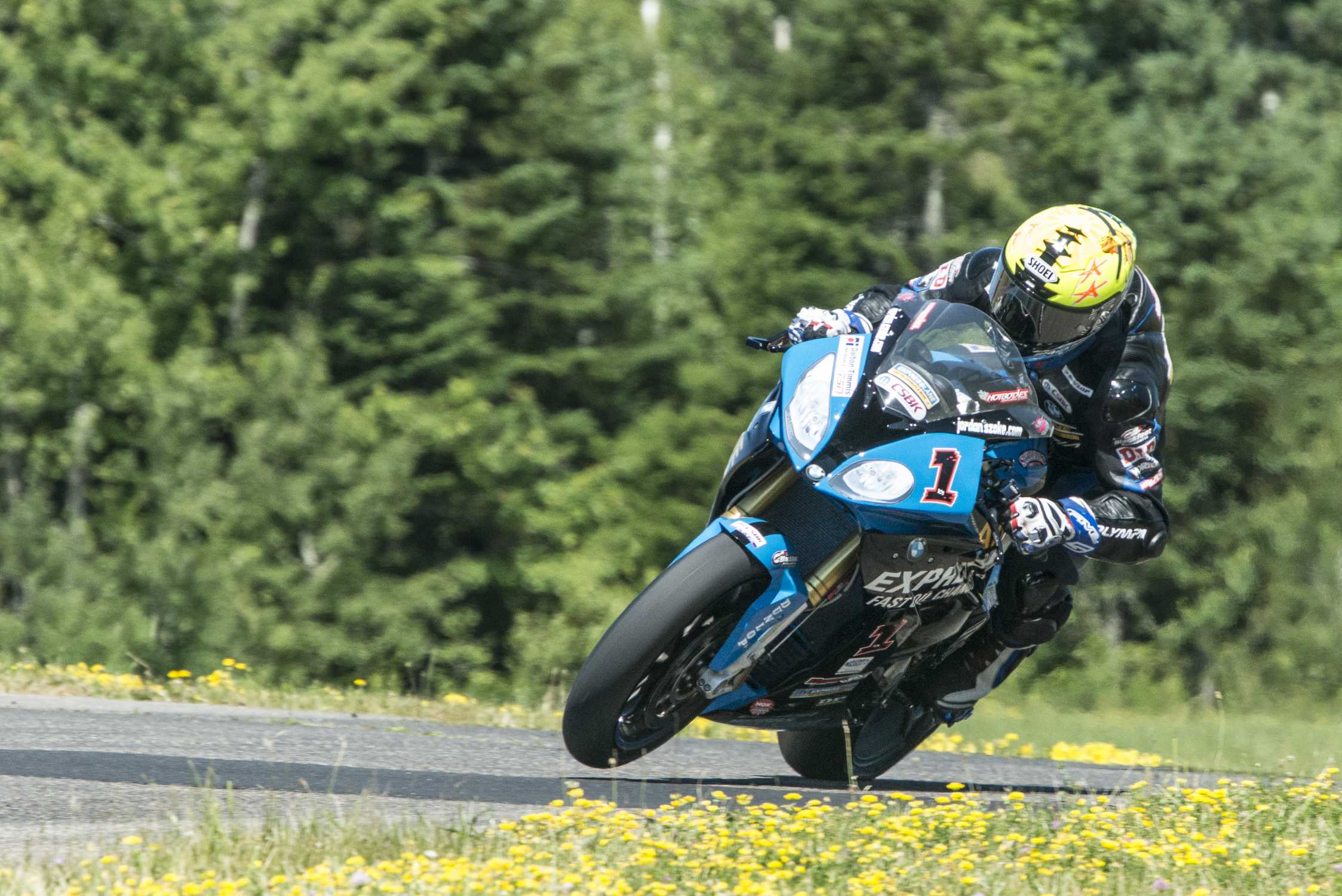 Atlantic Motorsport Park (CAN) Canadian SBK 22nd July 2018. Team BMW ...