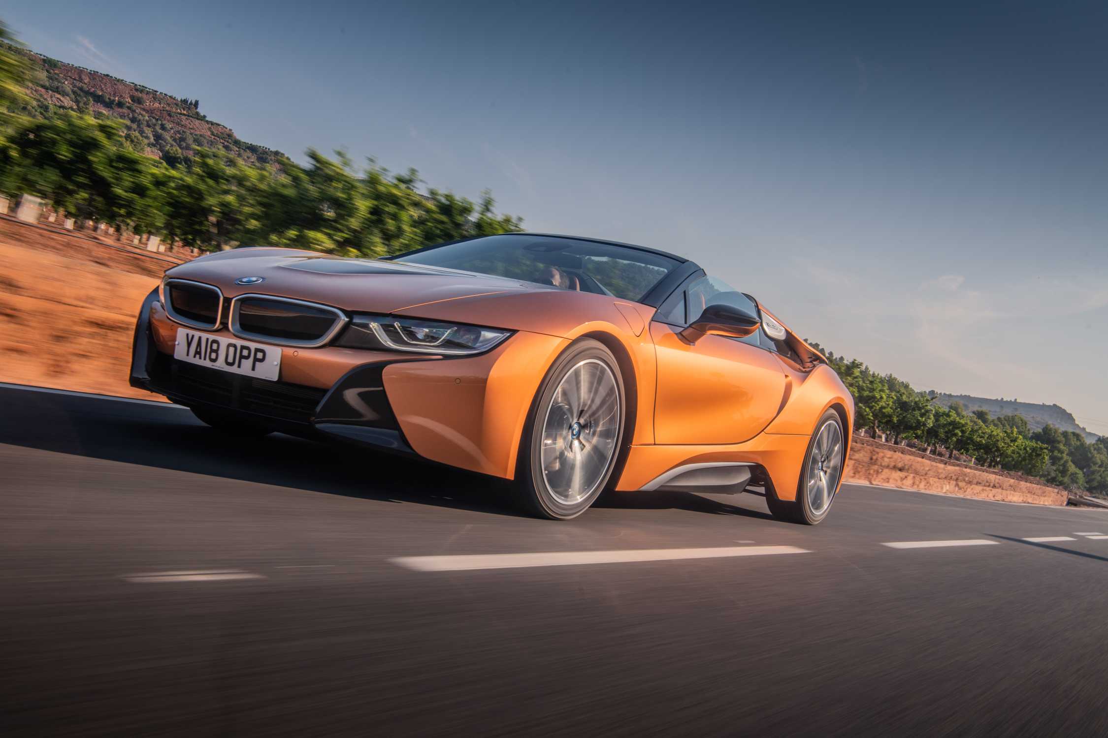 The new BMW i8 Roadster