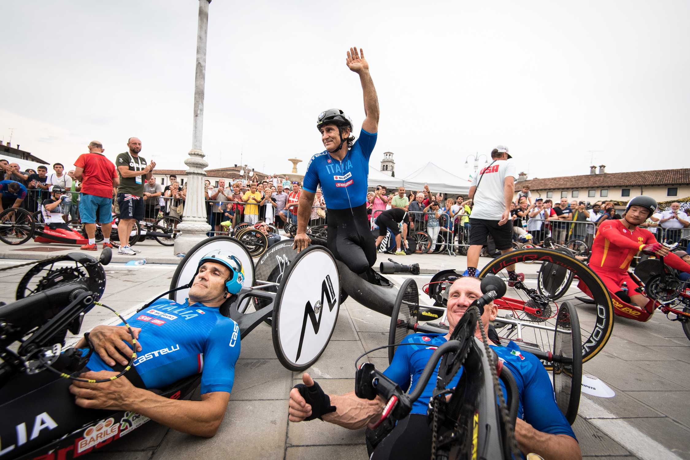 Maniago (ITA) 05th August 2018 Para Cycling World Championship Team