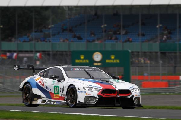 Difficult weekend for BMW in the WEC Six Hours of Silverstone.