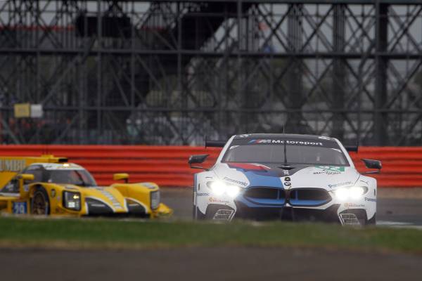 Difficult weekend for BMW in the WEC Six Hours of Silverstone.