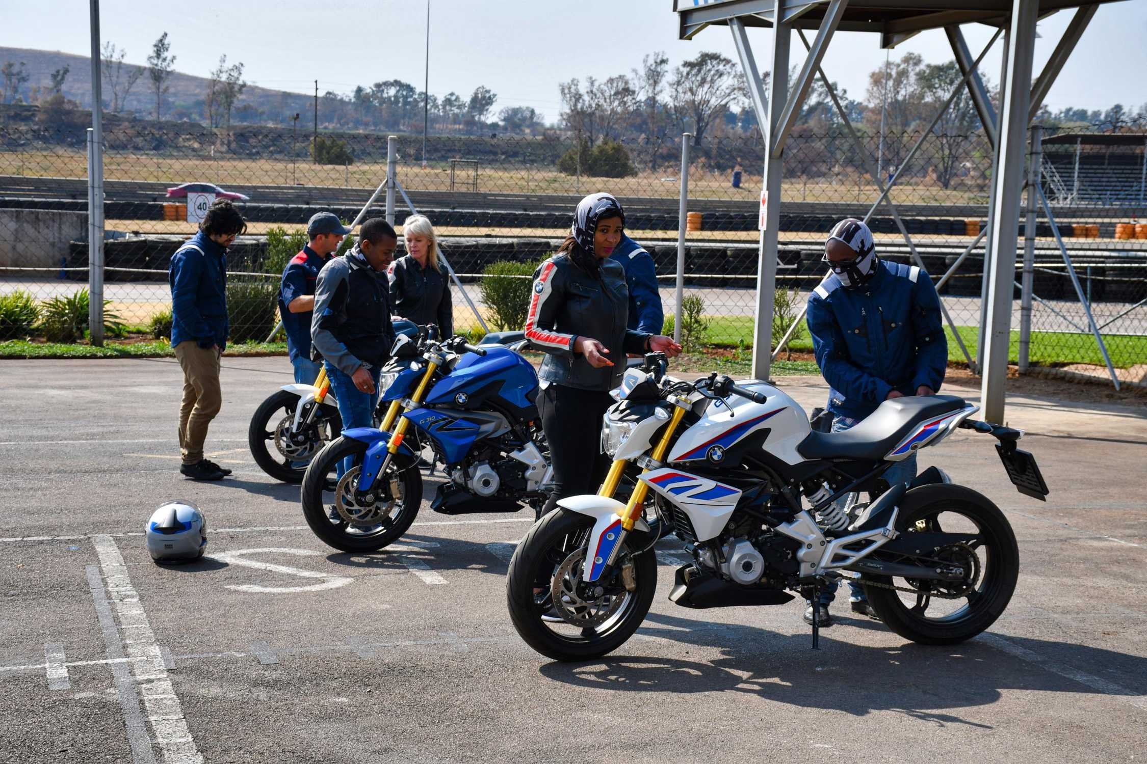 On Location Pictures: BMW Motorrad Novice Rider Training event (day 2).