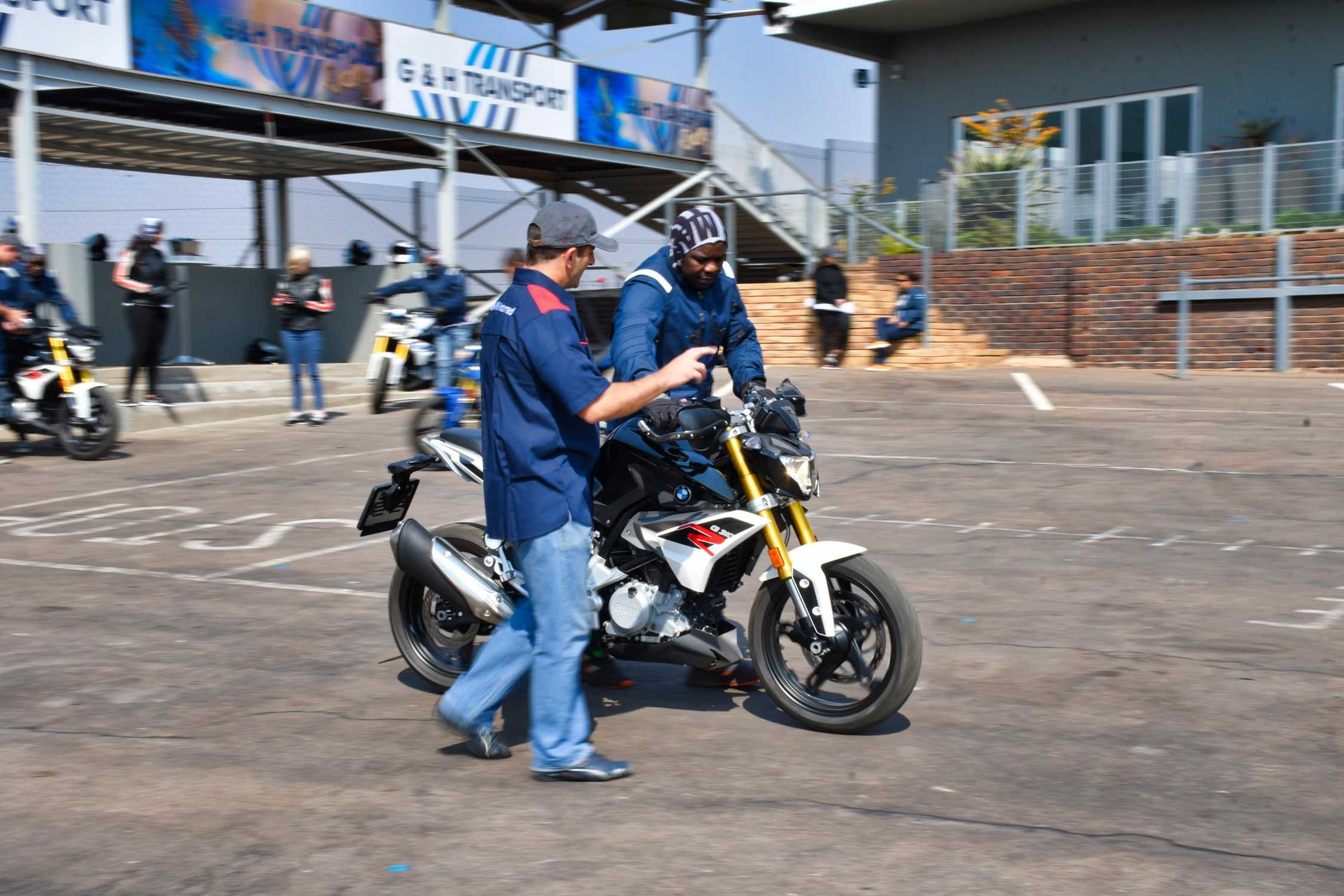 On Location Pictures: BMW Motorrad Novice Rider Training Event (day 2).