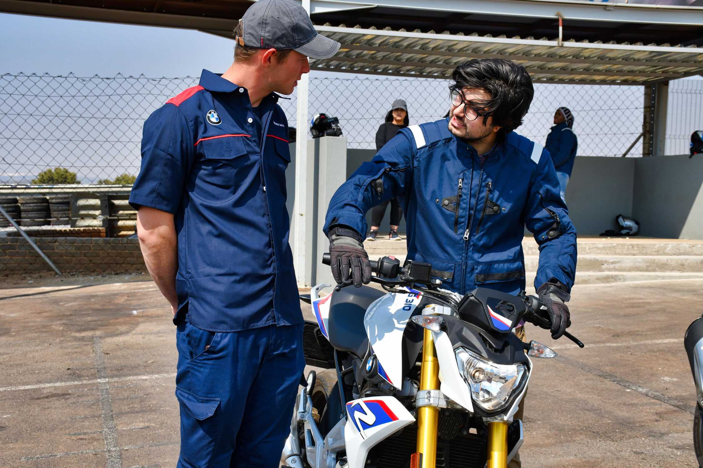 On Location Pictures: BMW Motorrad Novice Rider Training event (day 2).