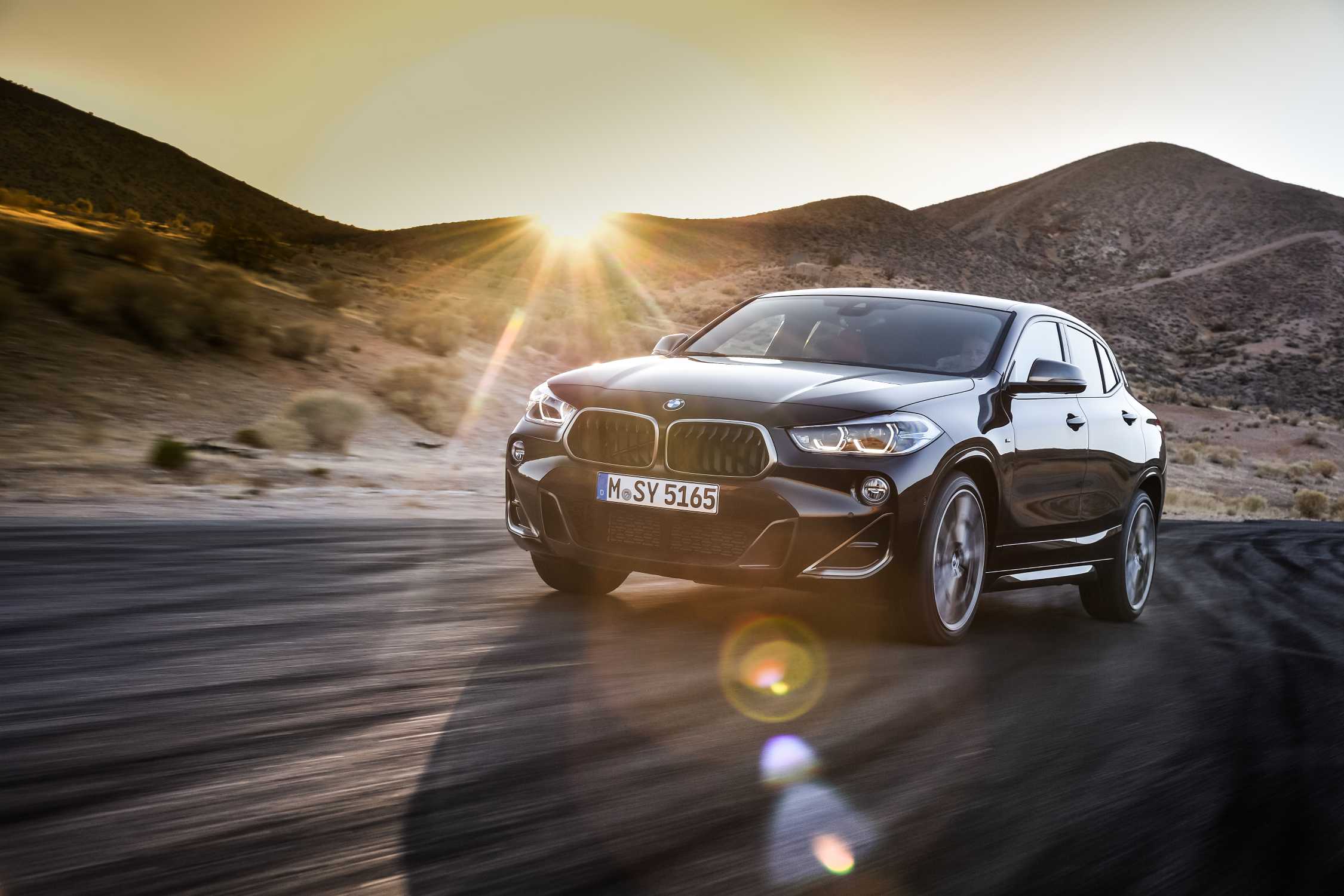 The BMW X2 M35i Edition GoldPlay