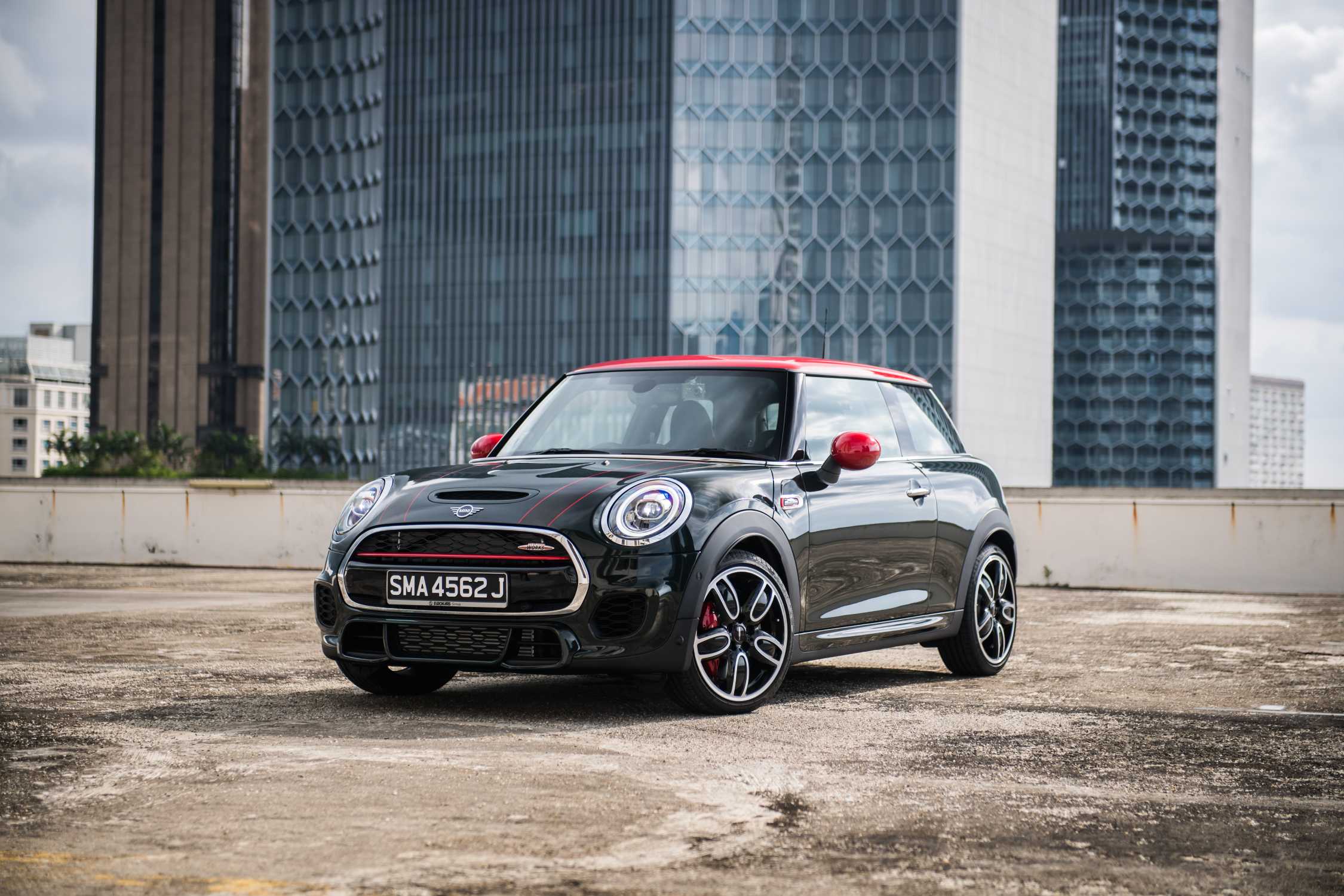 The new MINI John Cooper Works now available in Singapore.