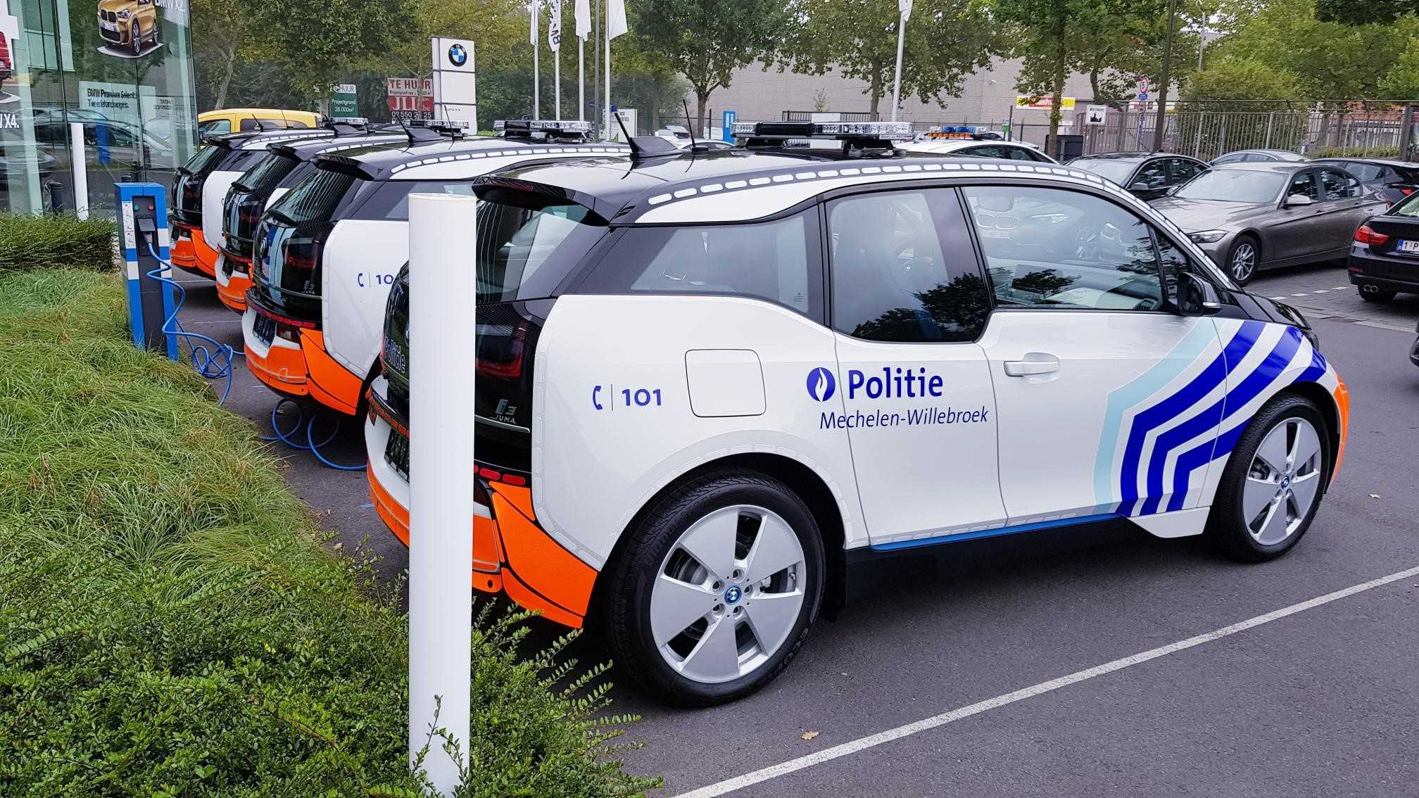 BMW i3 for police Mechelen – Willebroek (09/2018)