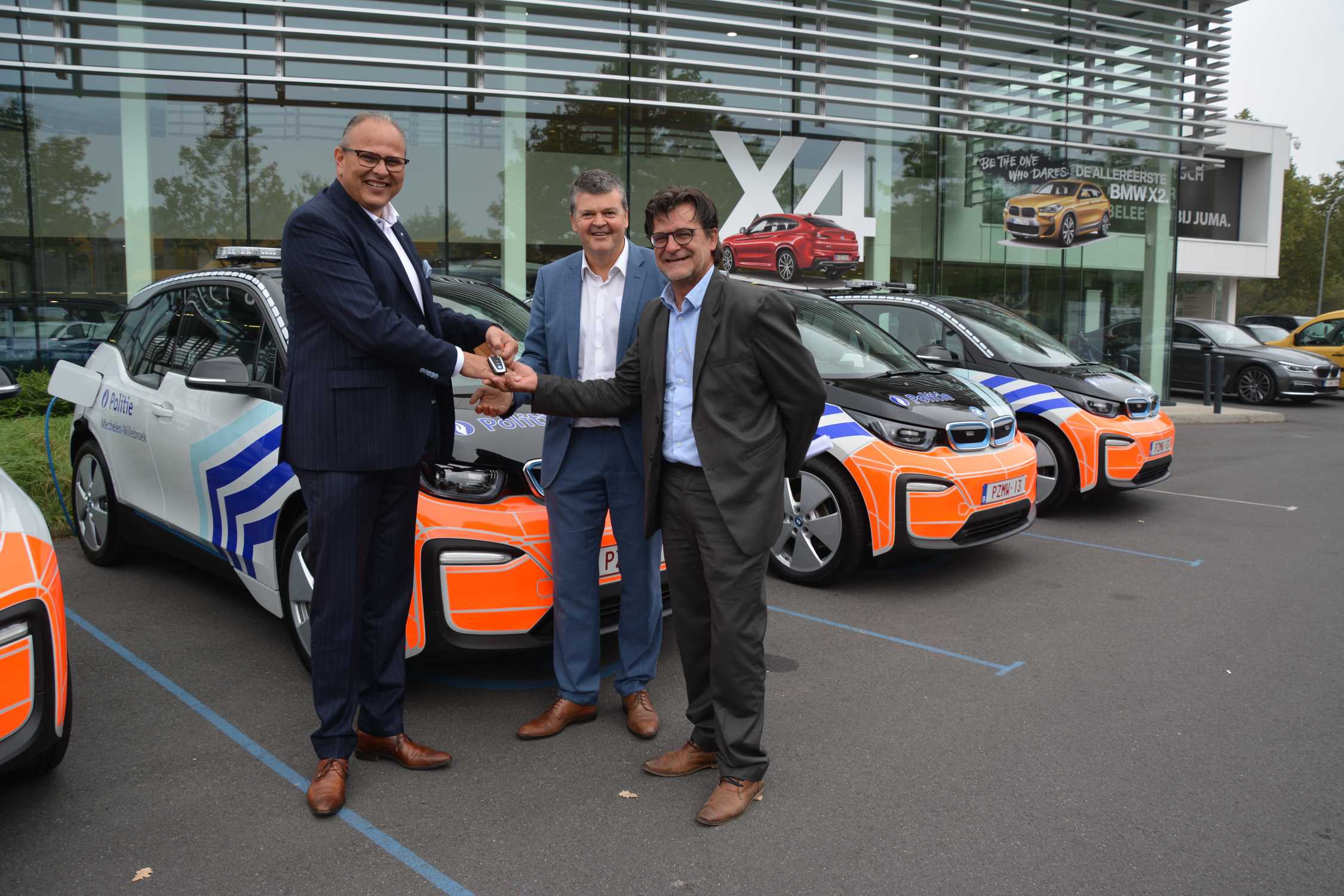BMW i3 for police Mechelen – Willebroek (09/2018)