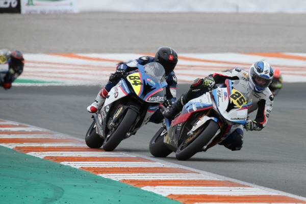 Valencia Esp Spanish Superbike Championship 09th September 18 Team Bmw Easy Race Sbk Team Rider Julian Miralles Rodriguez 84 Esp Riding The Bmw S1000rr