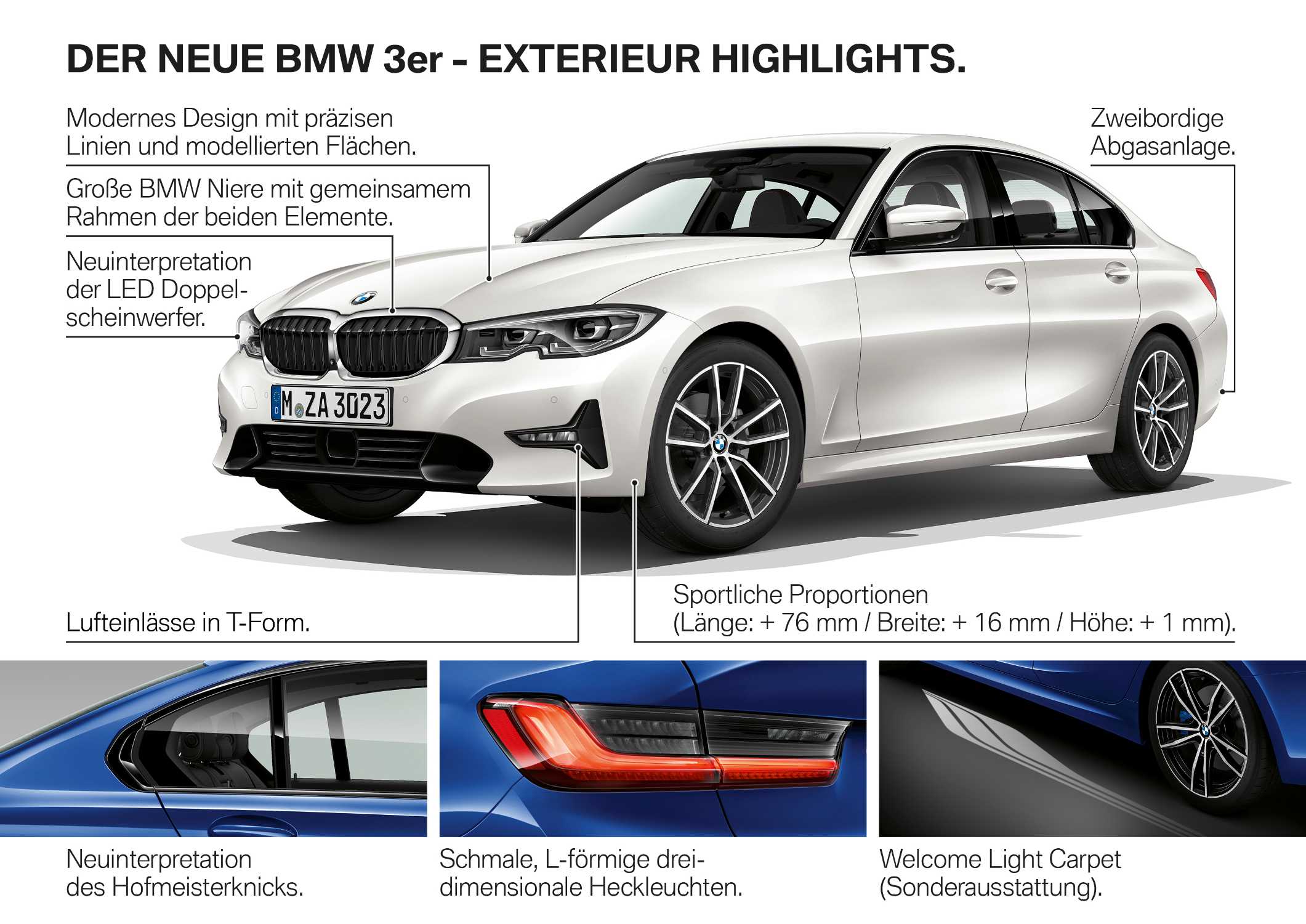 Die neue BMW 3er Limousine - Produkthighlights (10/2018).