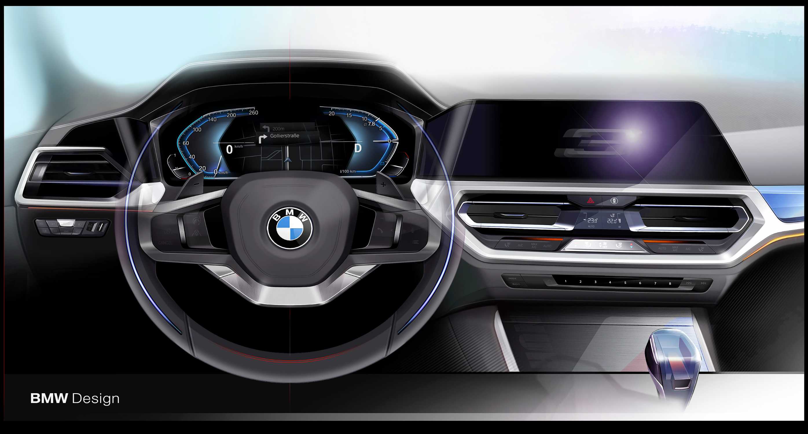 Die Neue Bmw 3er Limousine Interieur 10 2018