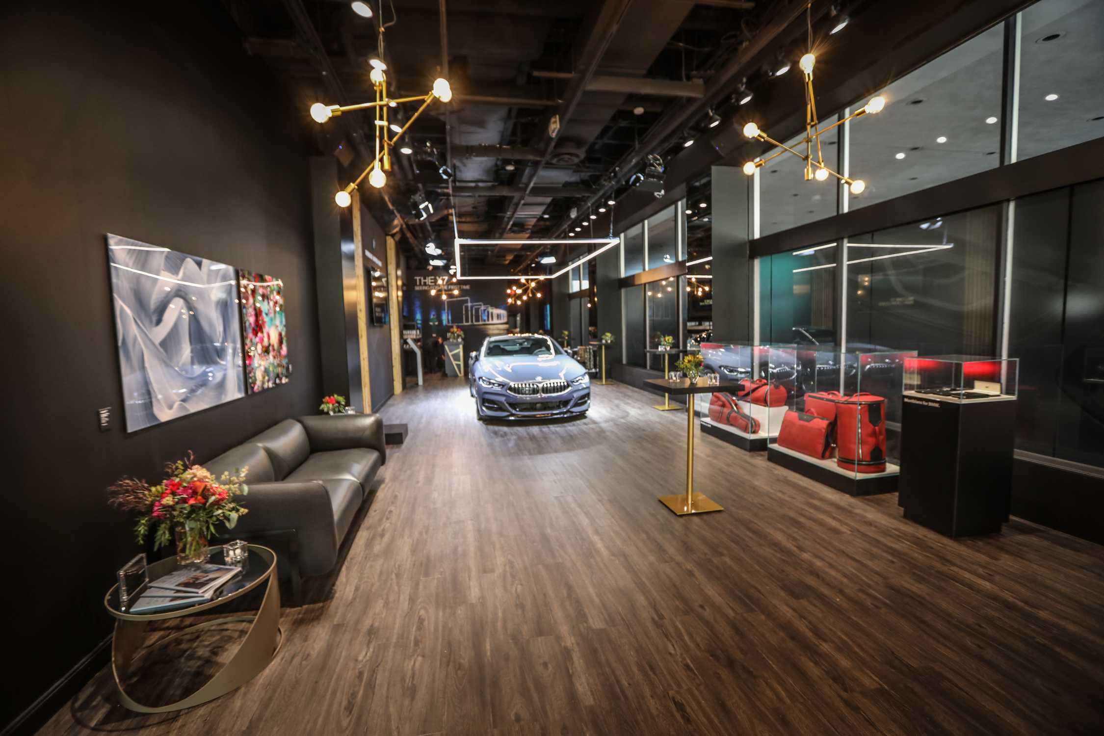 October 9, 2018. The BMW Luxury Lounge in Toronto featuring the new BMW ...