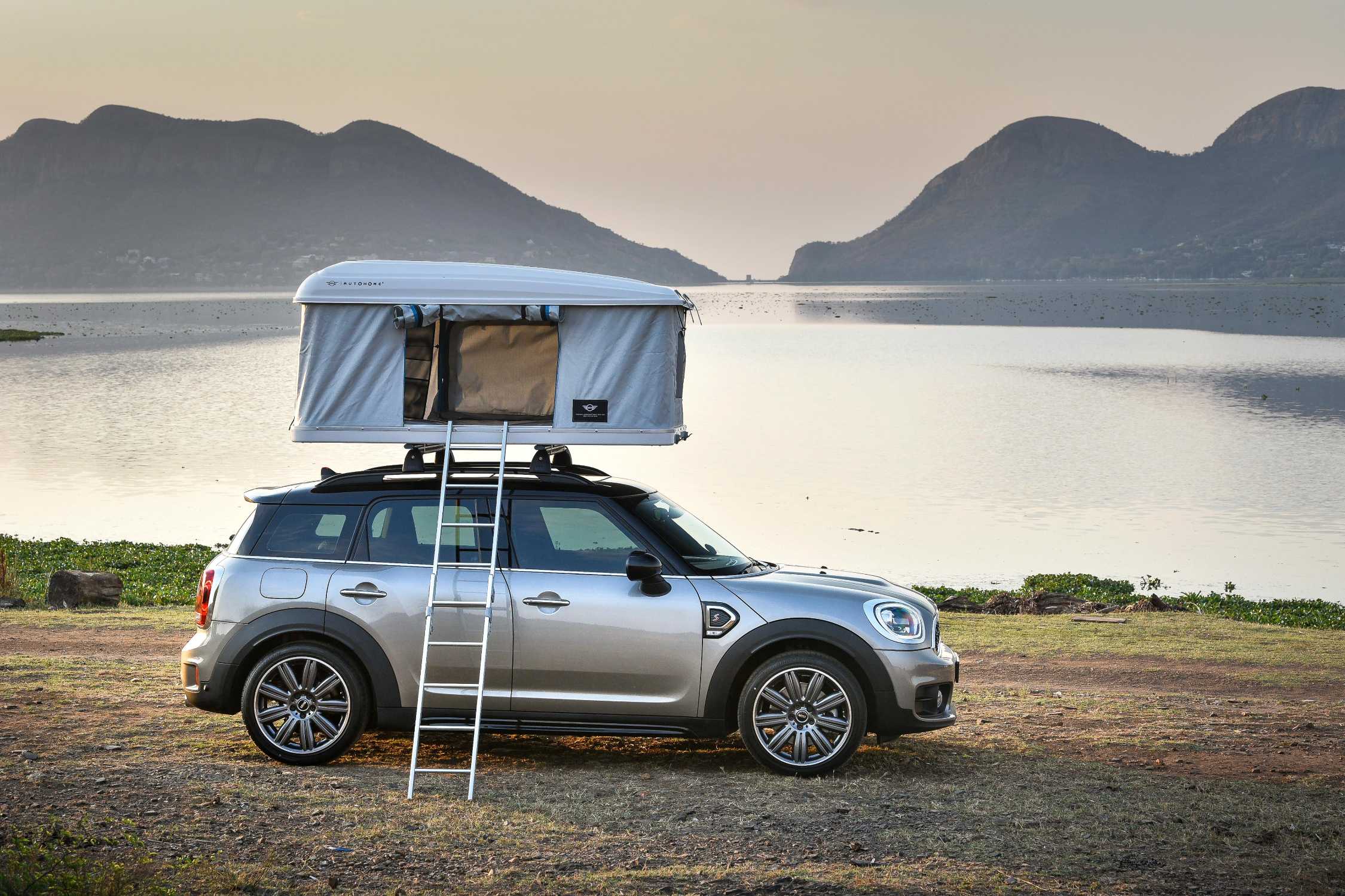 The AUTOHOME Roof Tent for the MINI Countryman makes a special