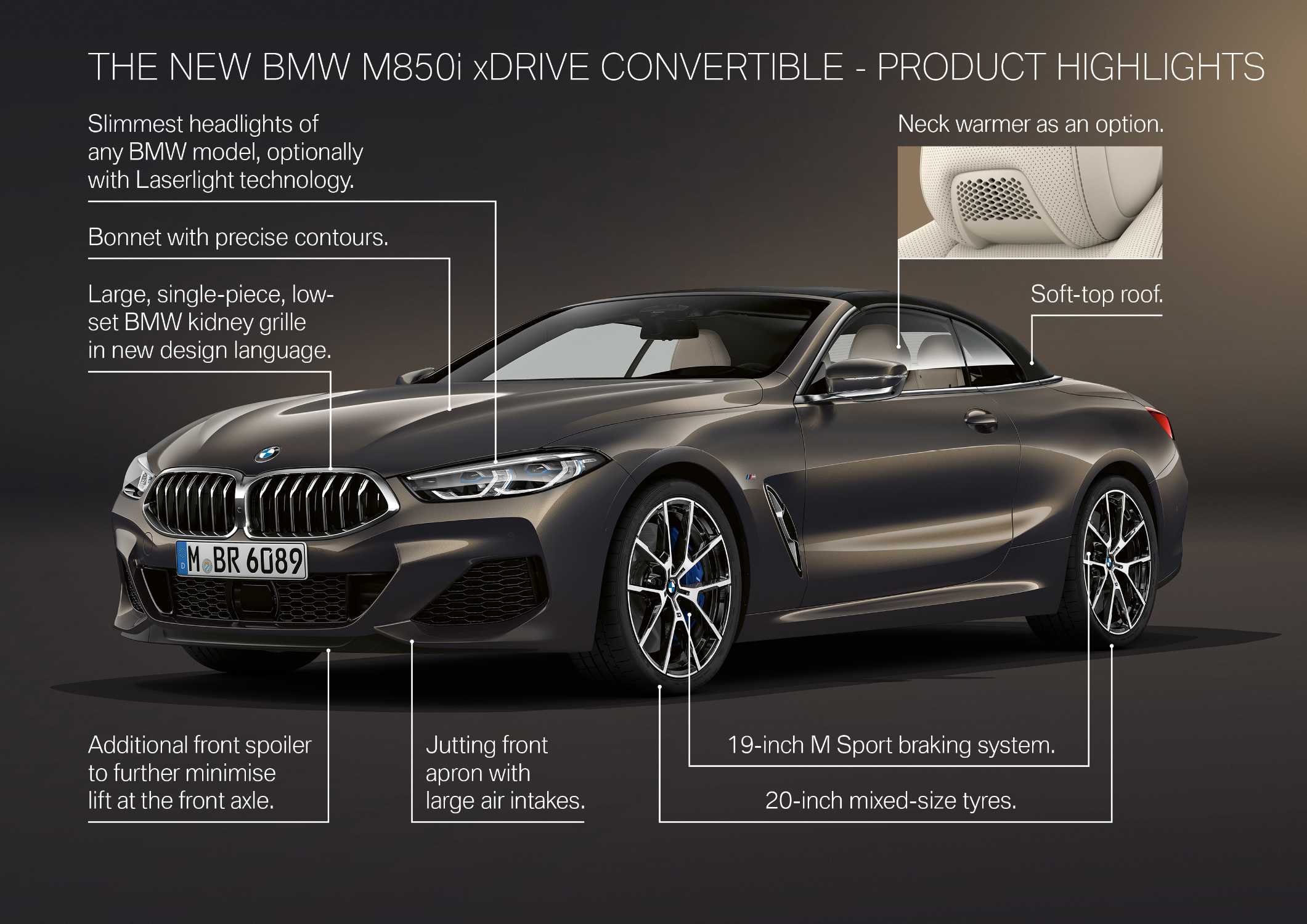 The new BMW 8 Series Convertible (11/2018).