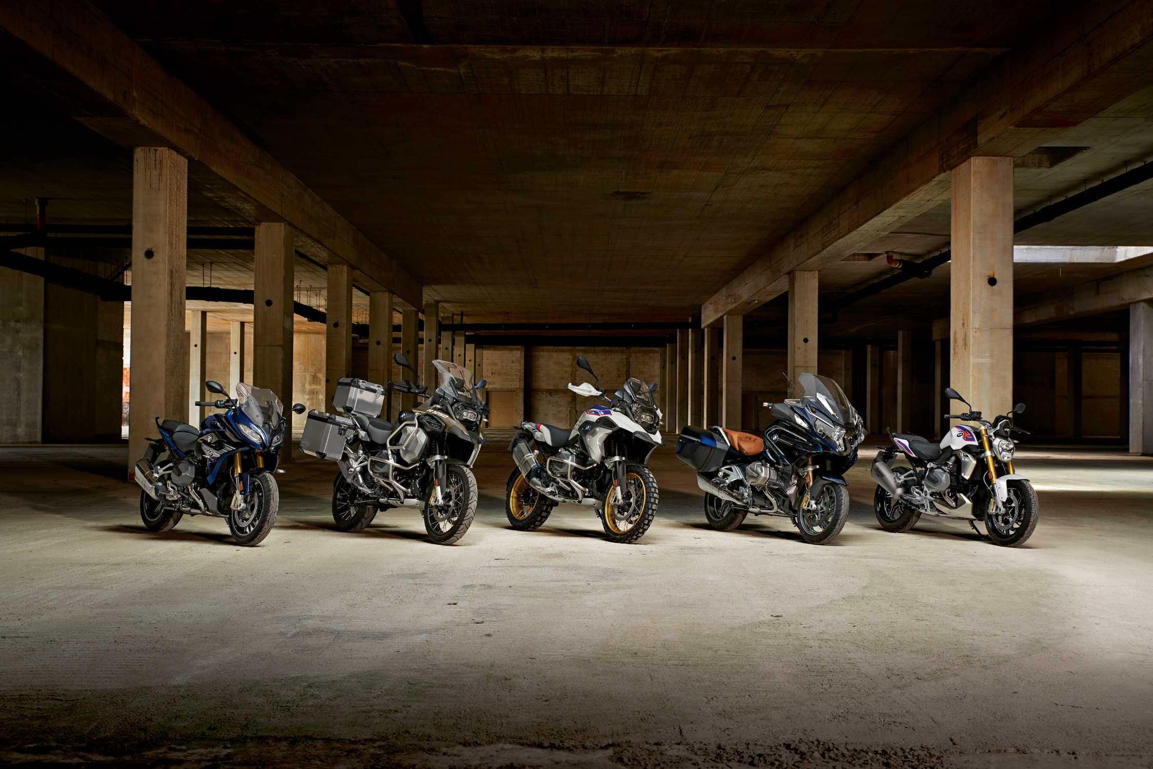 The new BMW R 1250 R, the new BMW R 1250 RS the new BMW R 1250 GS Adventure.