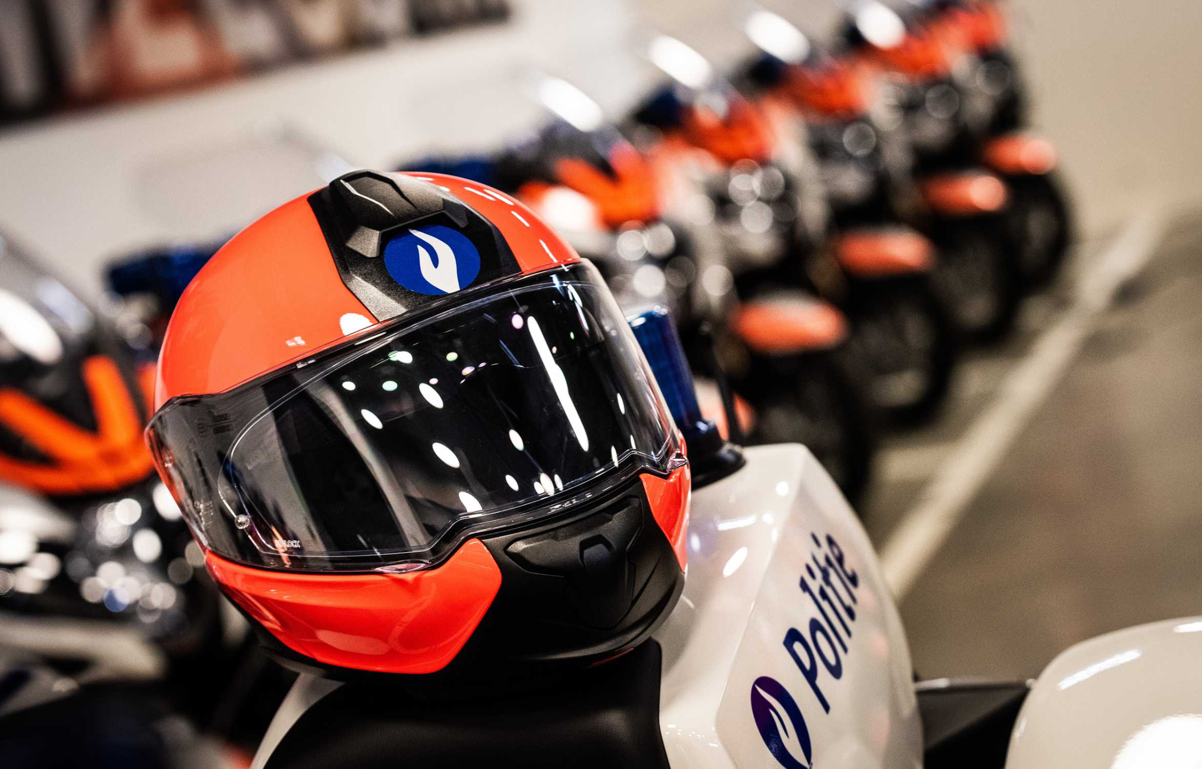 BMW Motorrad System helmet for the Belgian Police  (10/2018)
