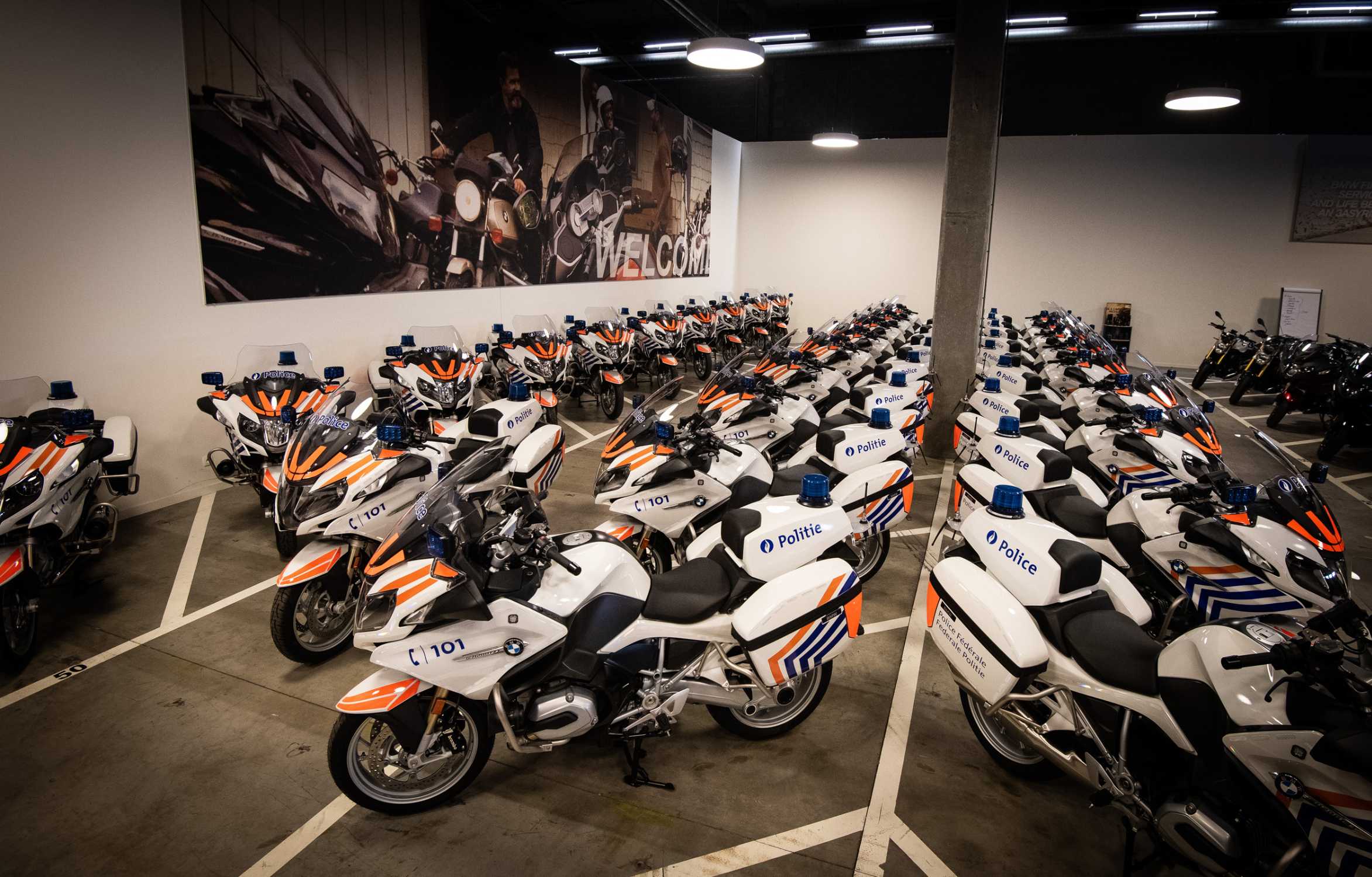 pak Bekend overstroming Ook federale politie kiest voor motoren van BMW Motorrad.