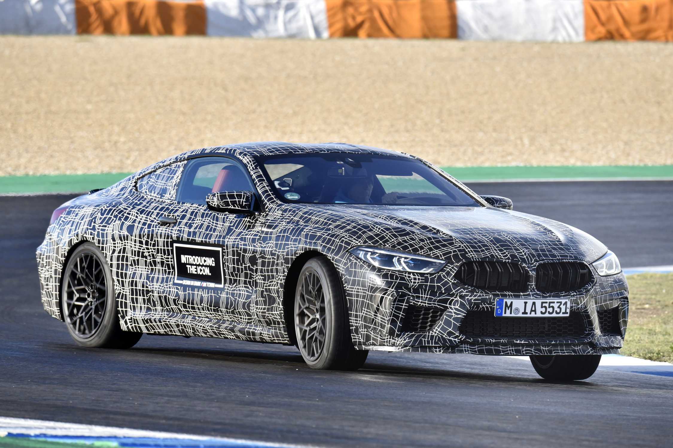 The new BMW M8 Coupe (11/2018).