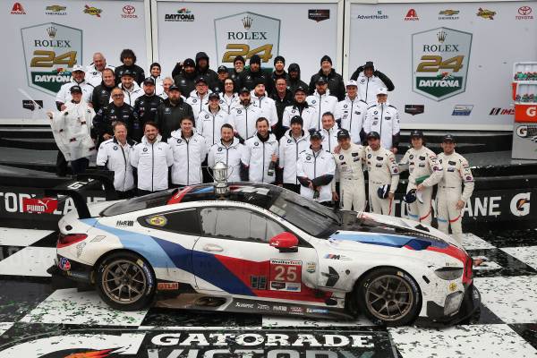 BMW wins the 24 Hours of Daytona and dedicates victory to Charly 