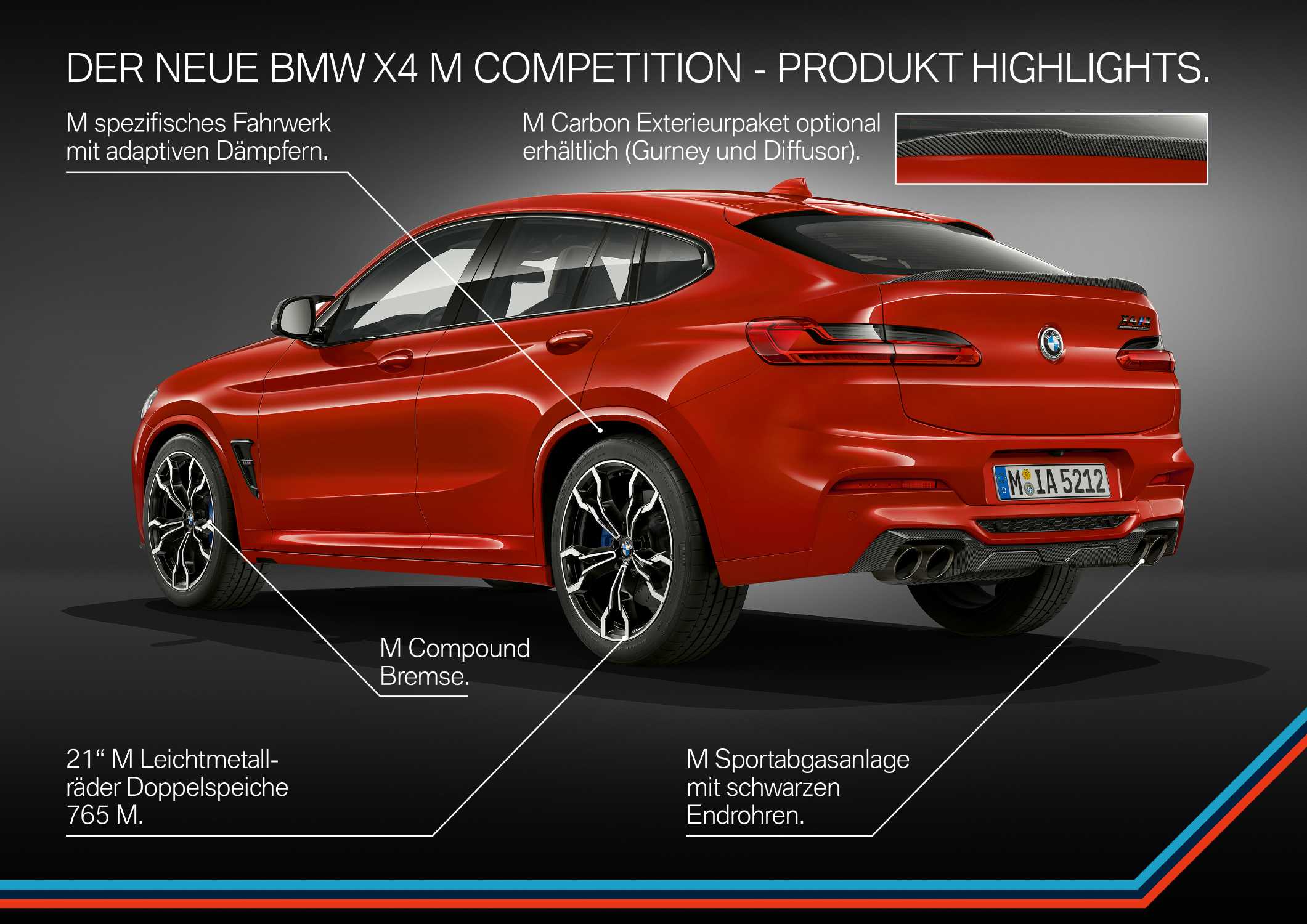 The all-new BMW X4 M Competition (02/2019).