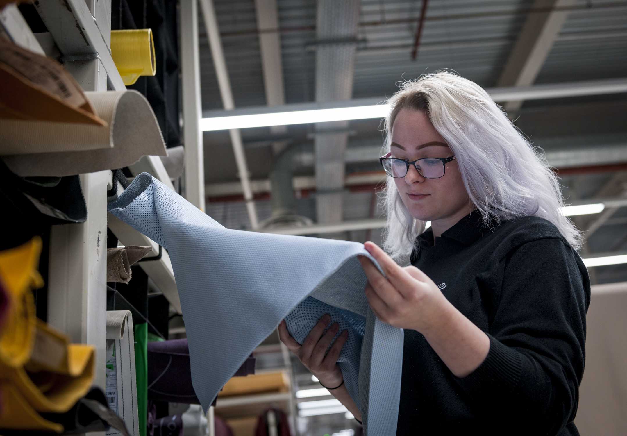 LUCY HARRIS, ROLLS-ROYCE MOTOR CARS APPRENTICE